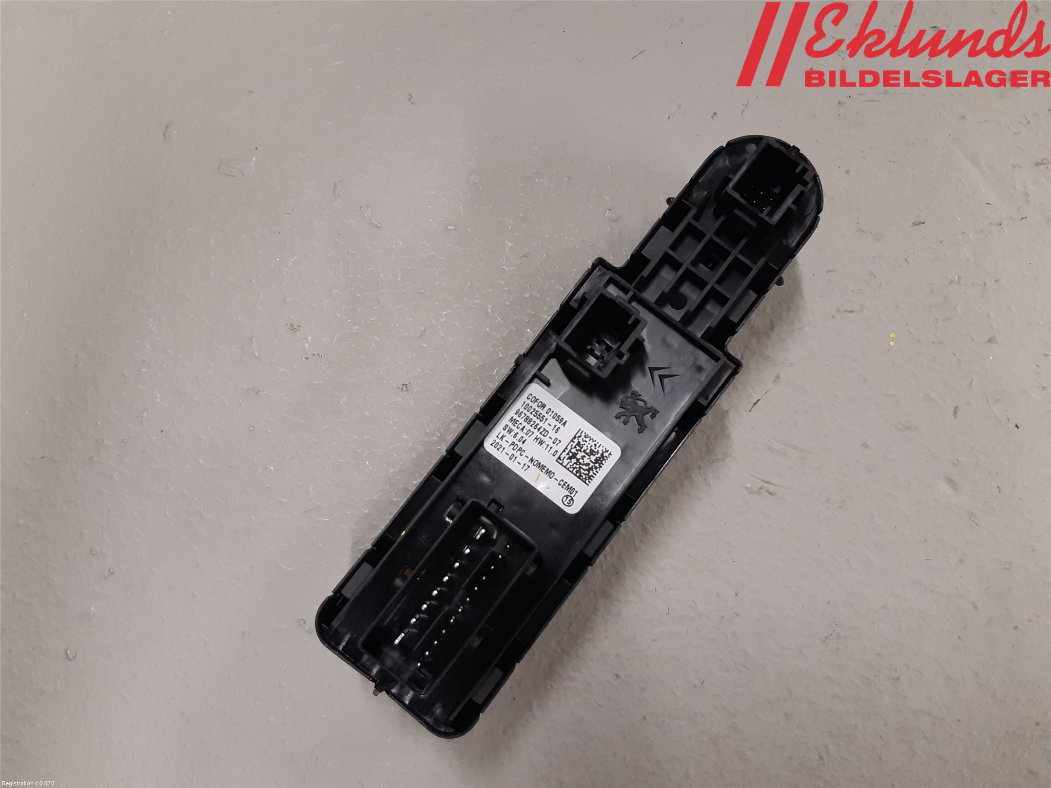 Peugeot 208/E-208 20- Strömställare Elhiss