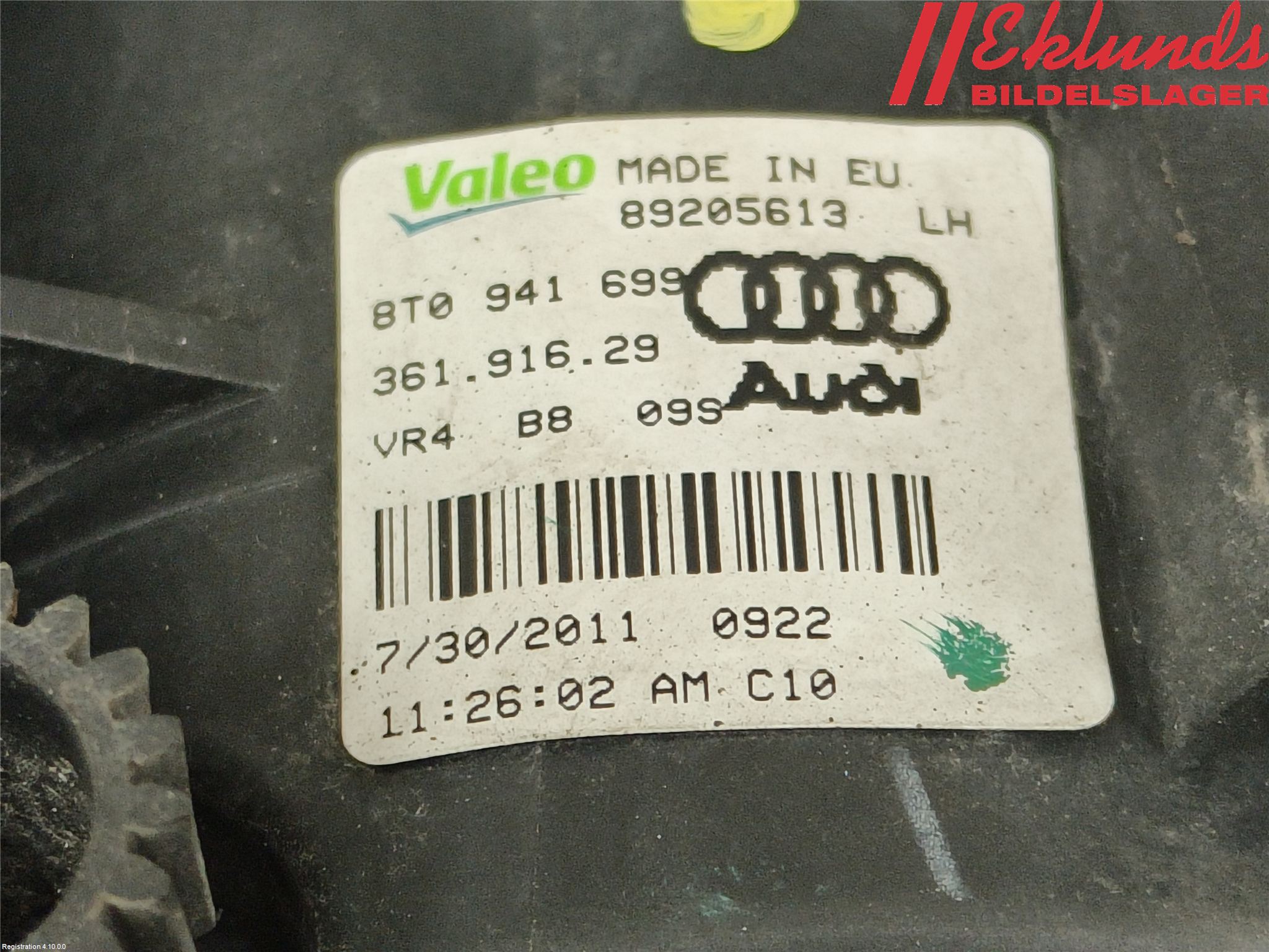 Audi A6/S6 4G 11-18 Dimljus-Varselljus Fram