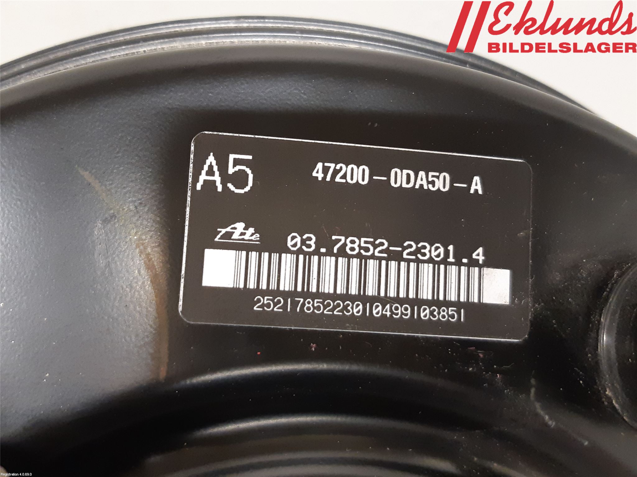 Toyota YARIS XP130 15-20 Bromsservo