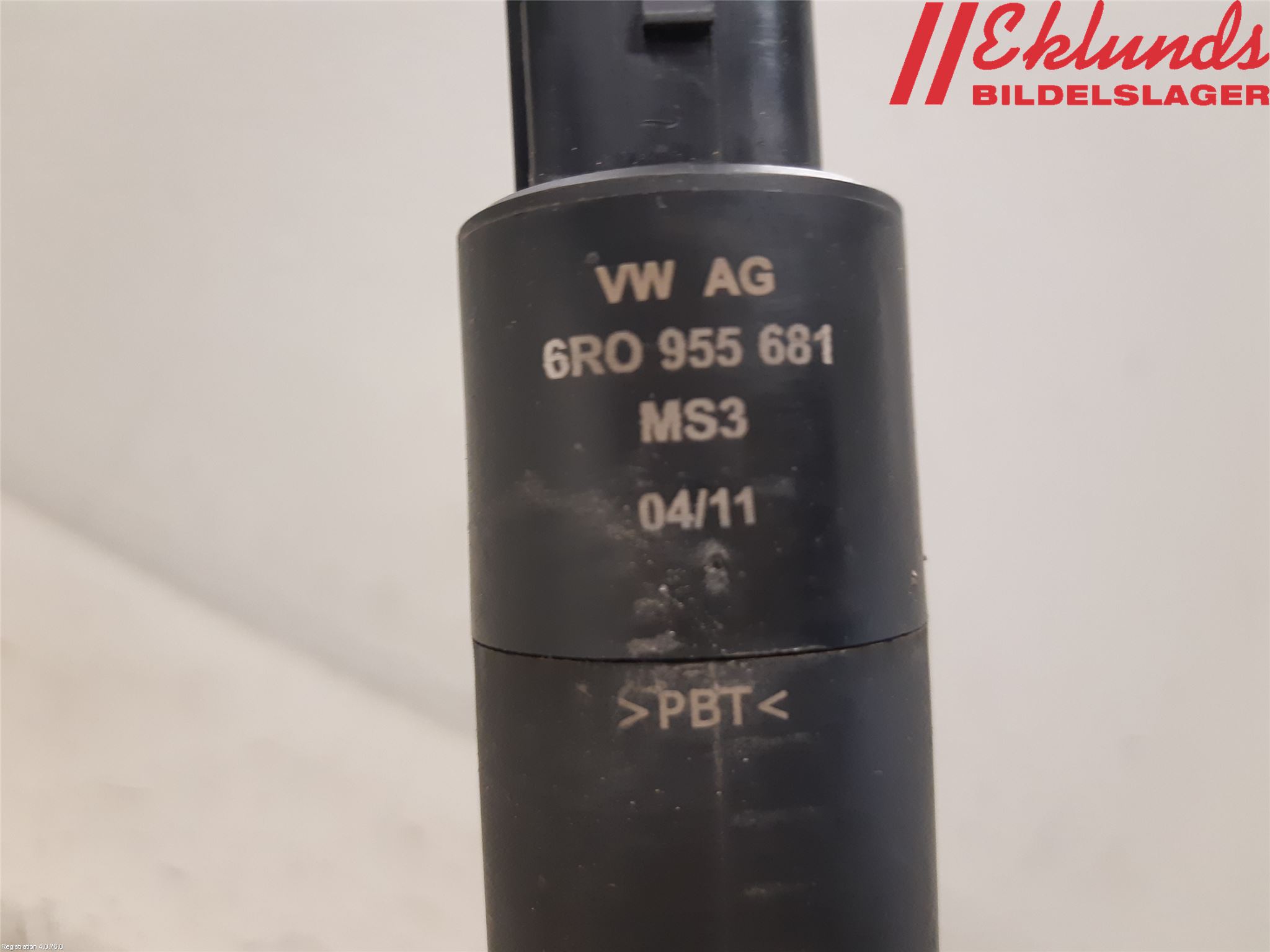 Volkswagen VW POLO 10-17 Spolarpump Högtryck