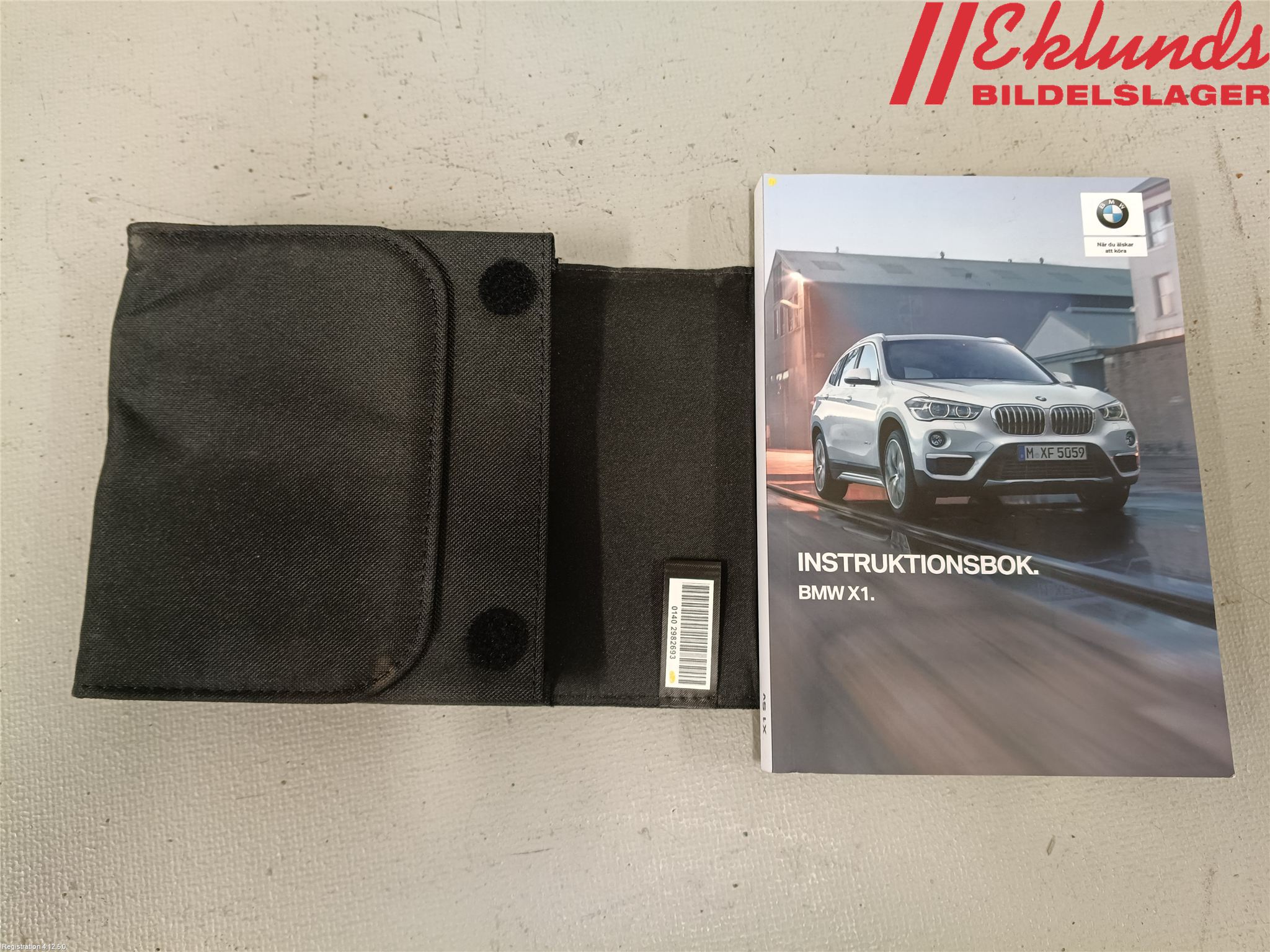 BMW X1 F48 15-22 Instruktionsbok