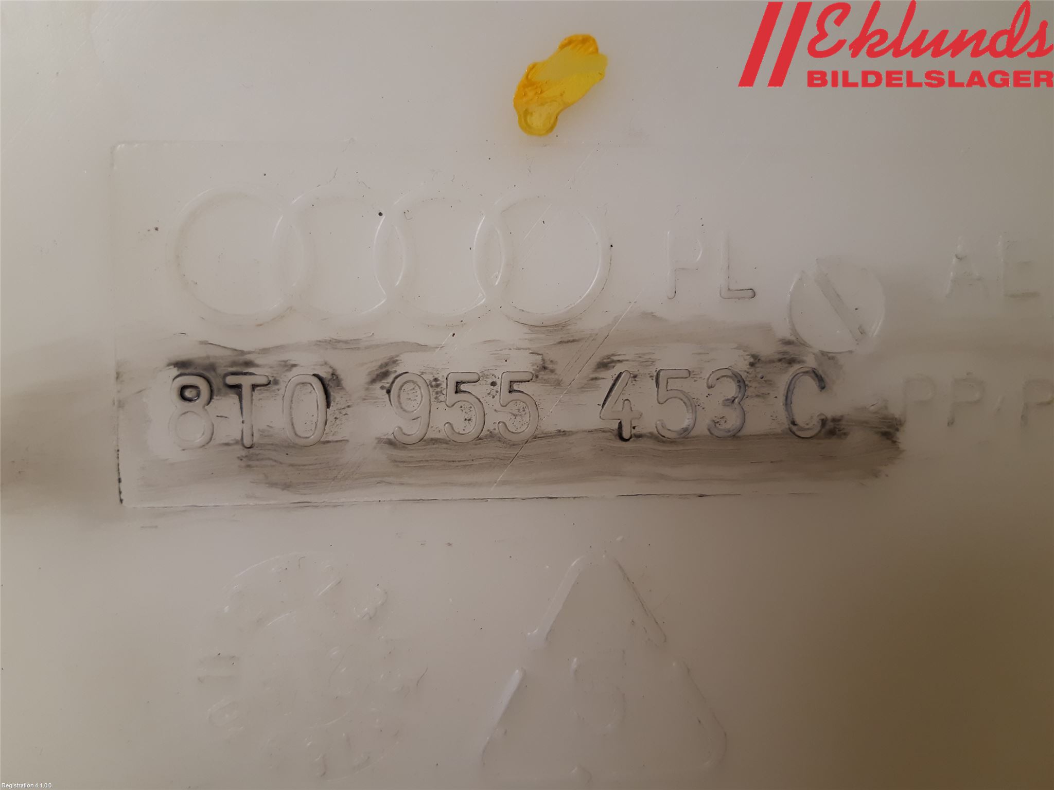 Audi A5 07-16 Spolartank Vindruta-Strål