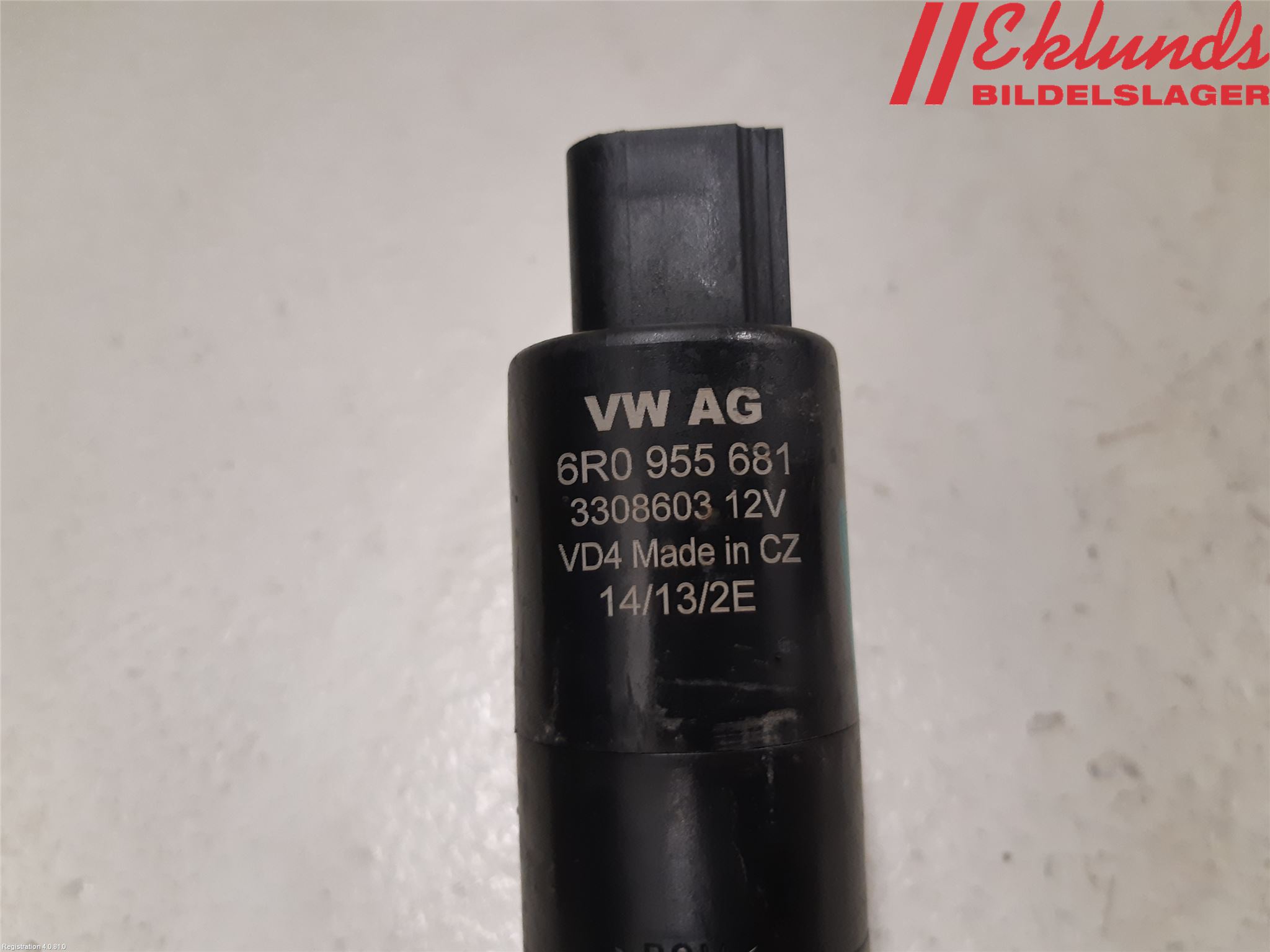 Volkswagen VW PASSAT 11-14 Spolarpump Högtryck