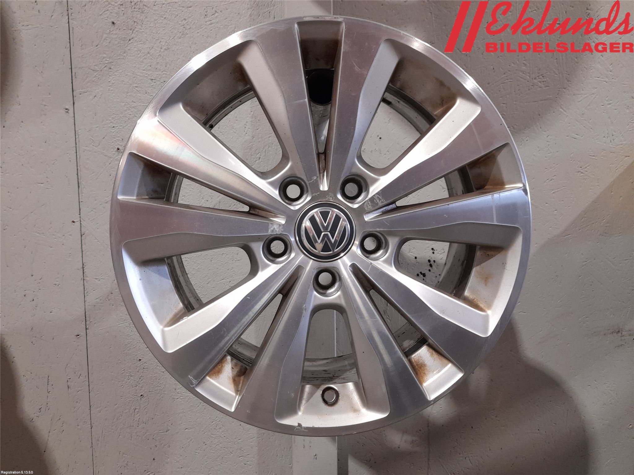 Volkswagen VW GOLF / E-GOLF VII 13-20 Fälgsats Aluminium