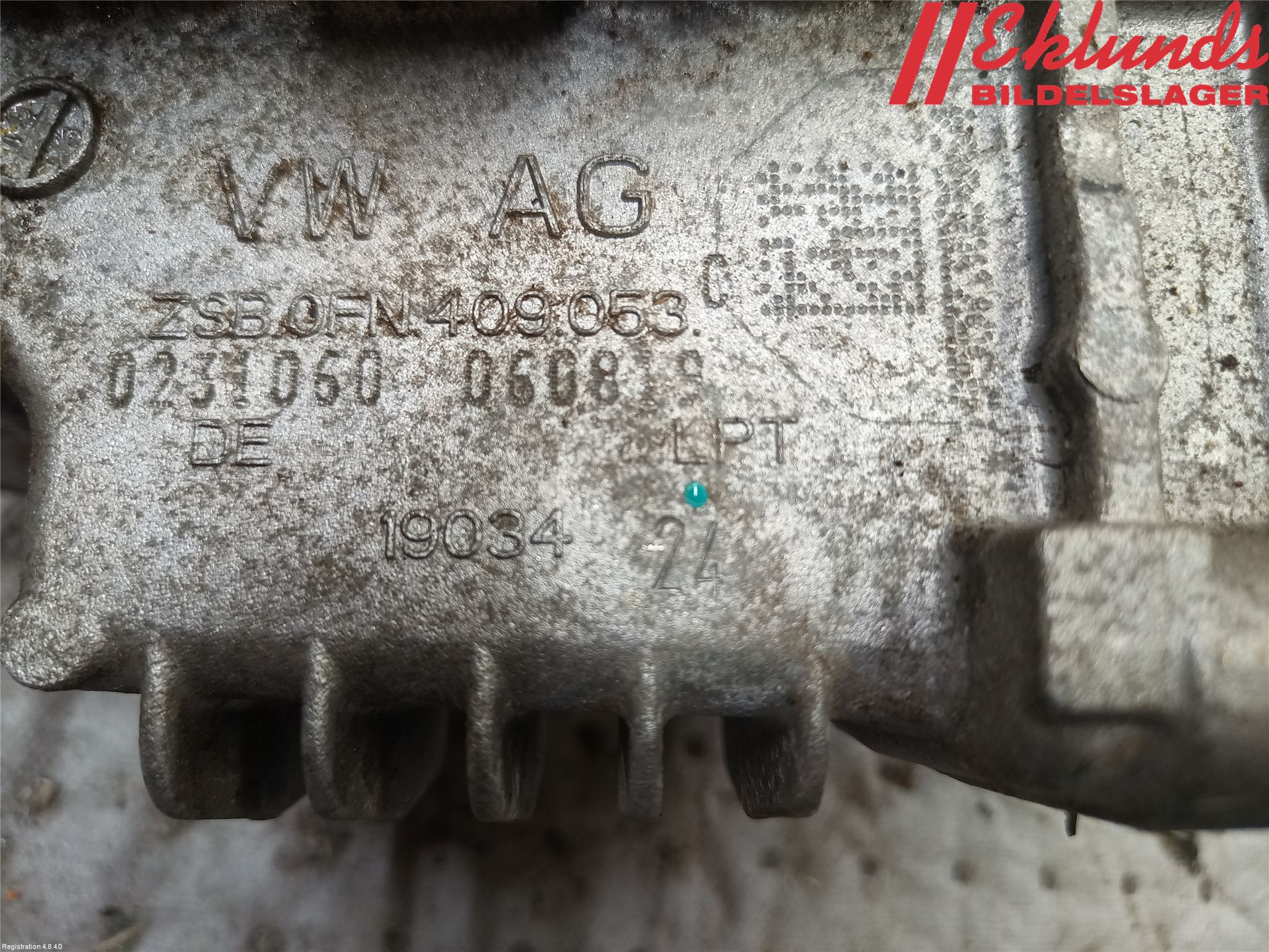 Volkswagen VW PASSAT 15-19 Växel Fördelningslåda