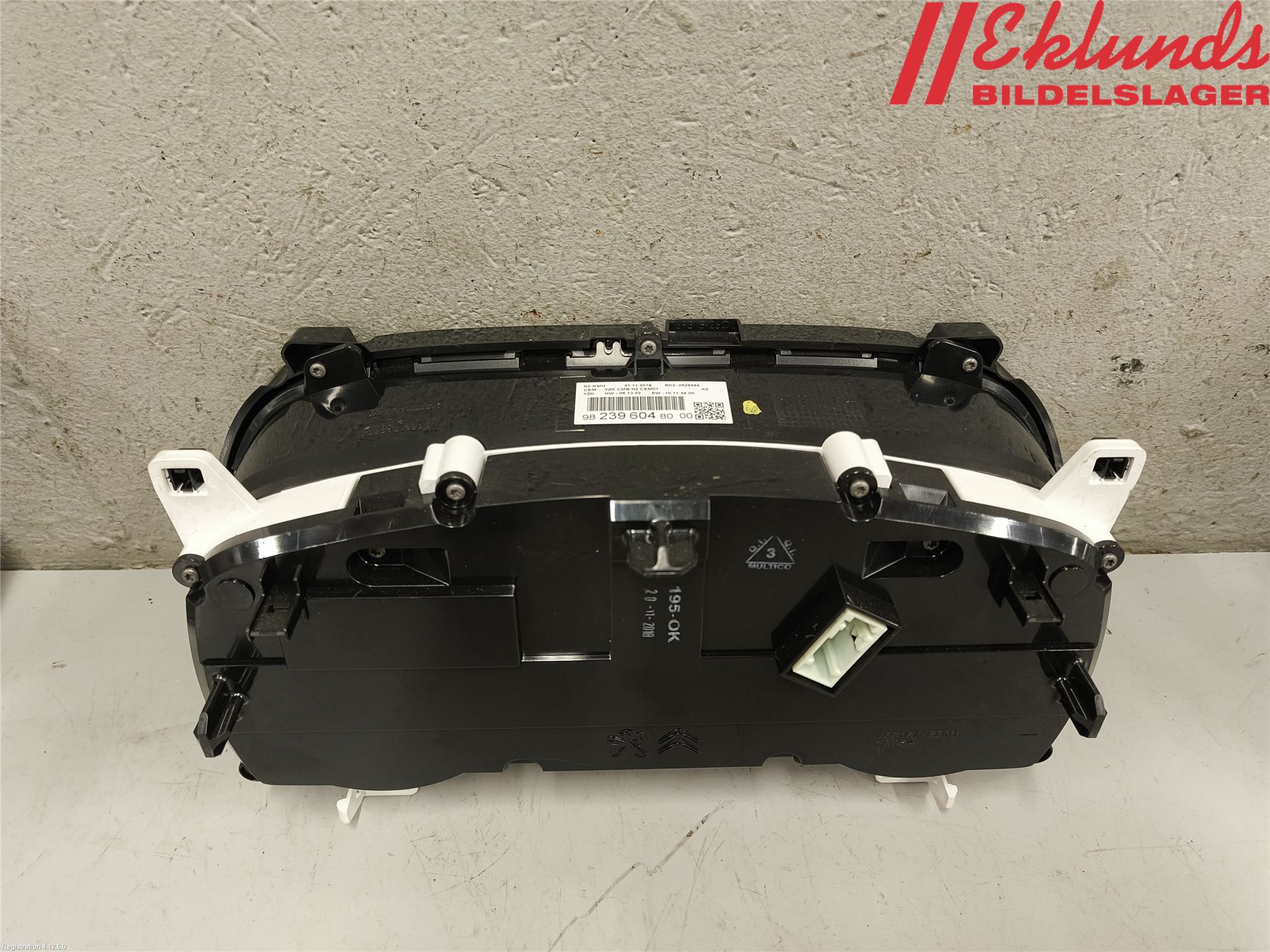 Citroen JUMPY/E-JUMPY 16- Instrument Komb