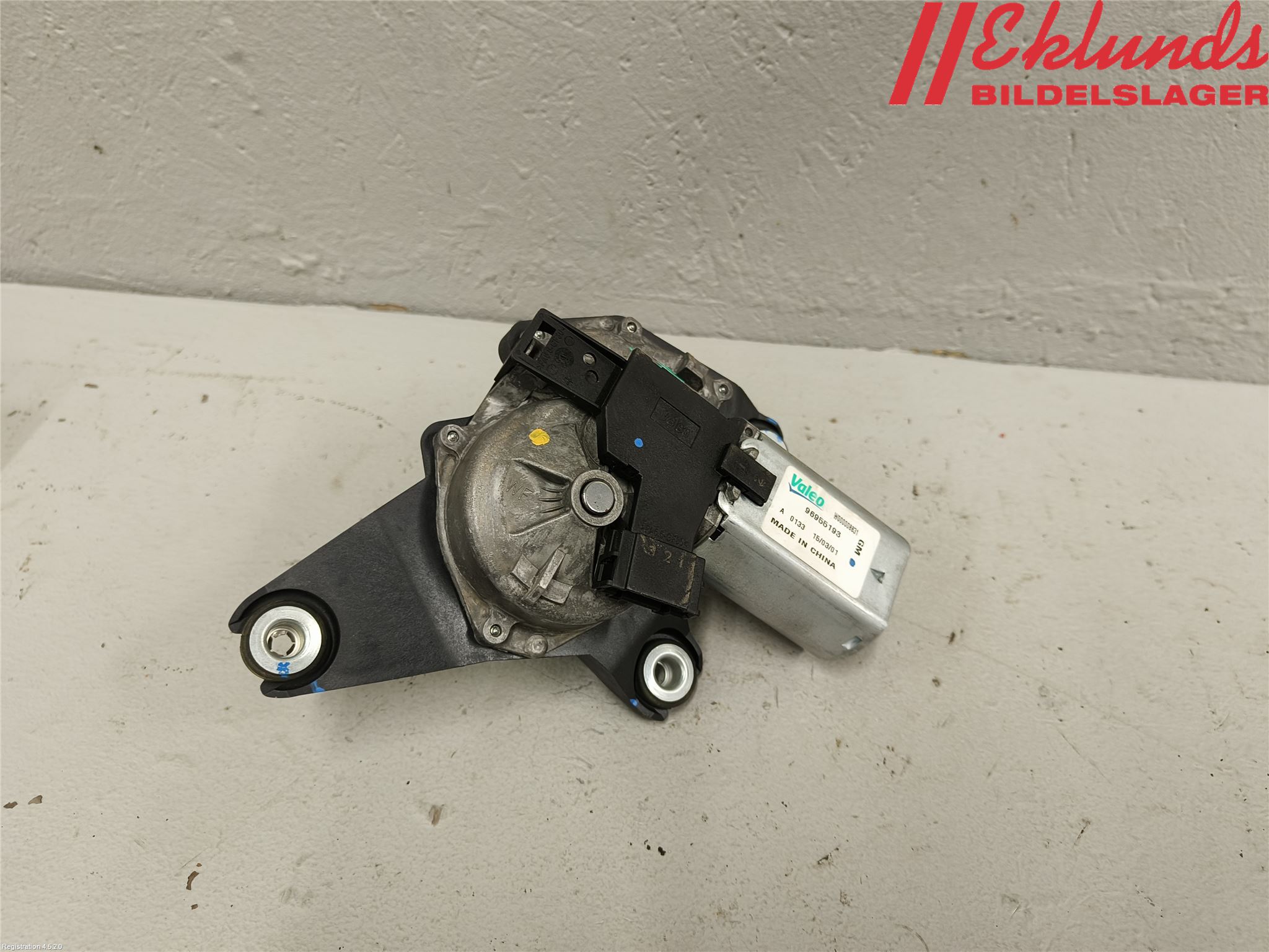 Opel MOKKA 13-20 Torkarmotor Baklucka