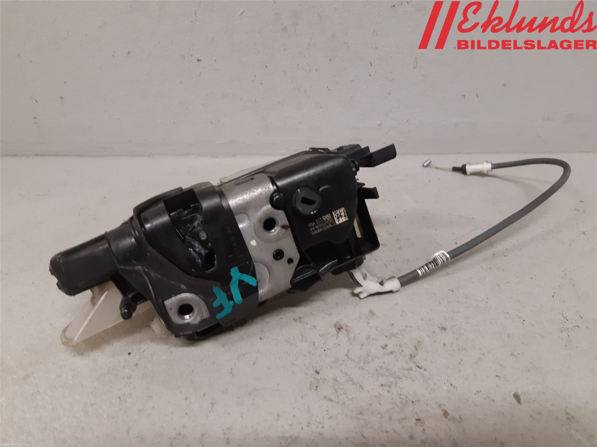 Citroen COTROEN C3 17-24 Låskista-Dörrlås