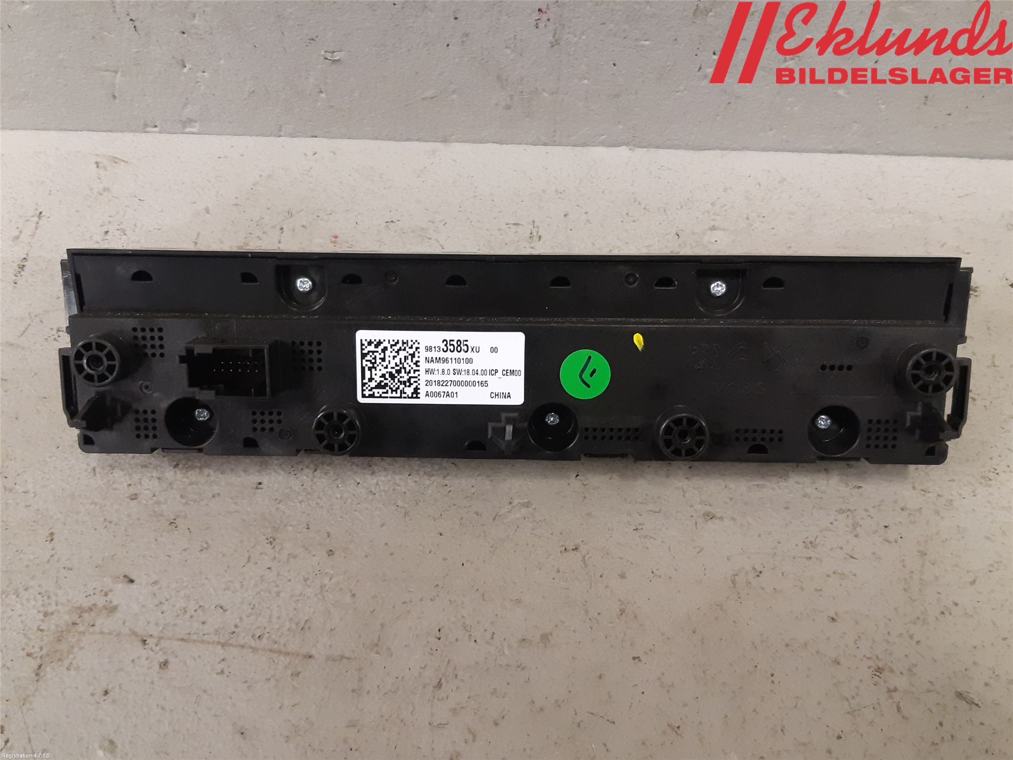 Peugeot 508 19- Cd Radio - Multimediapanel