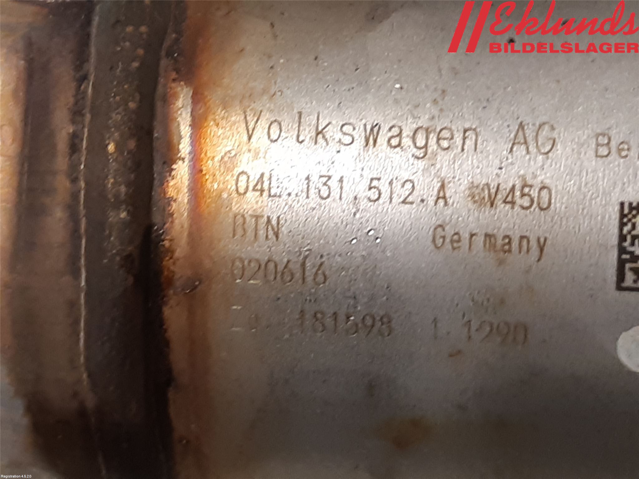Audi A4/S4 B9 16-19 Avgaskylare
