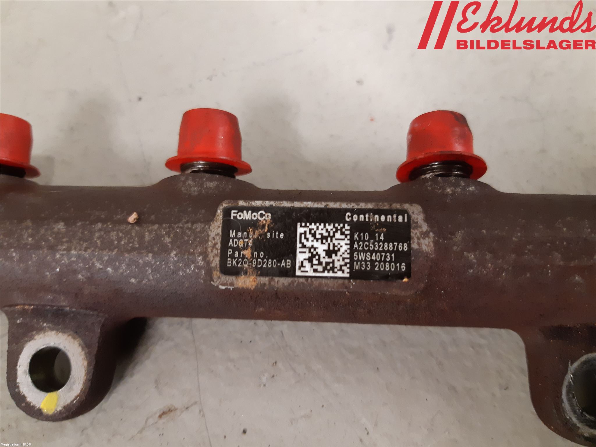 Ford TRANSIT SKÅP/BUSS 14-22 Inj. Fuelrail