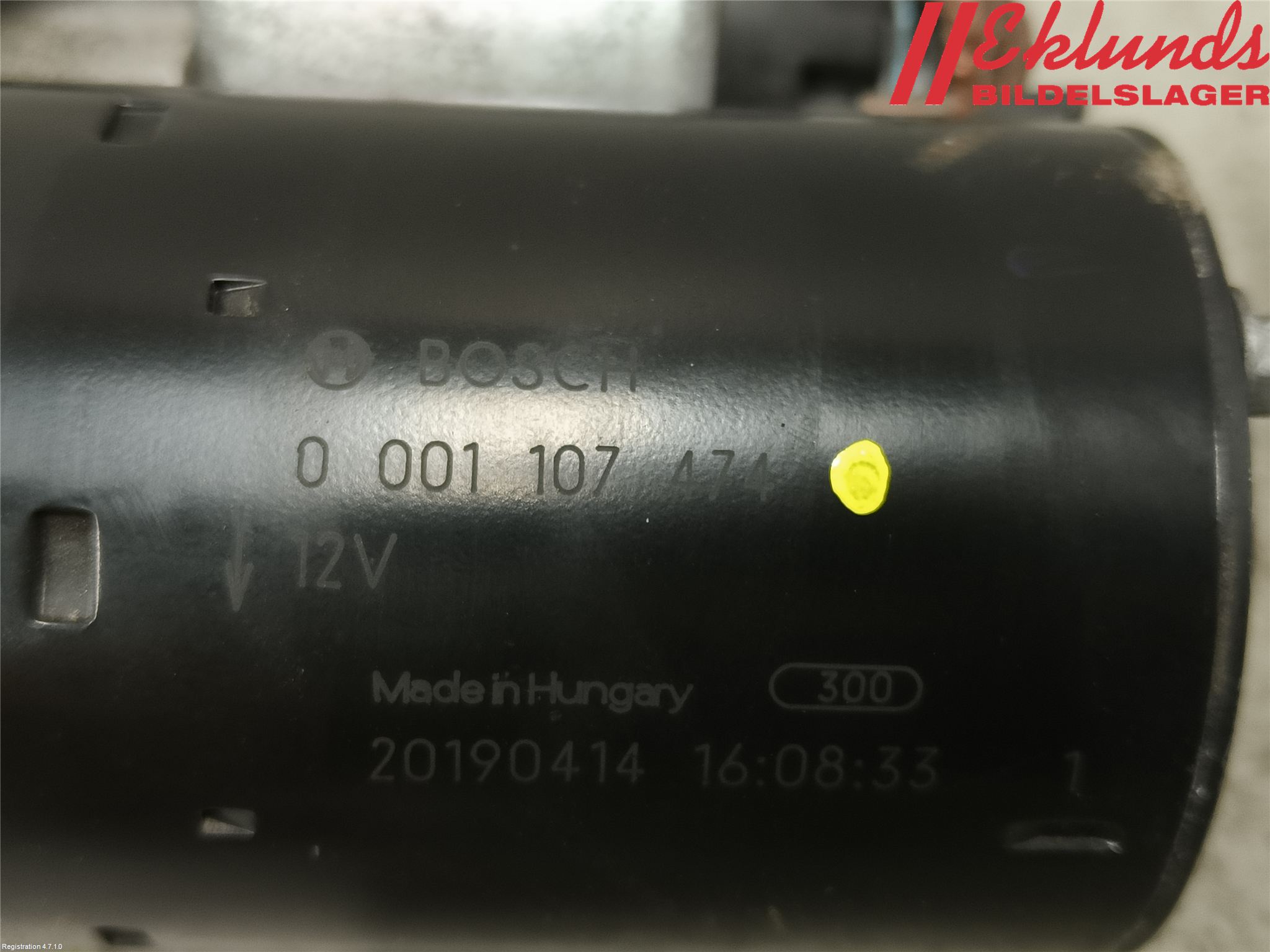 Mopedbil Ligier LIGIER JS 50 Startmotor Diesel