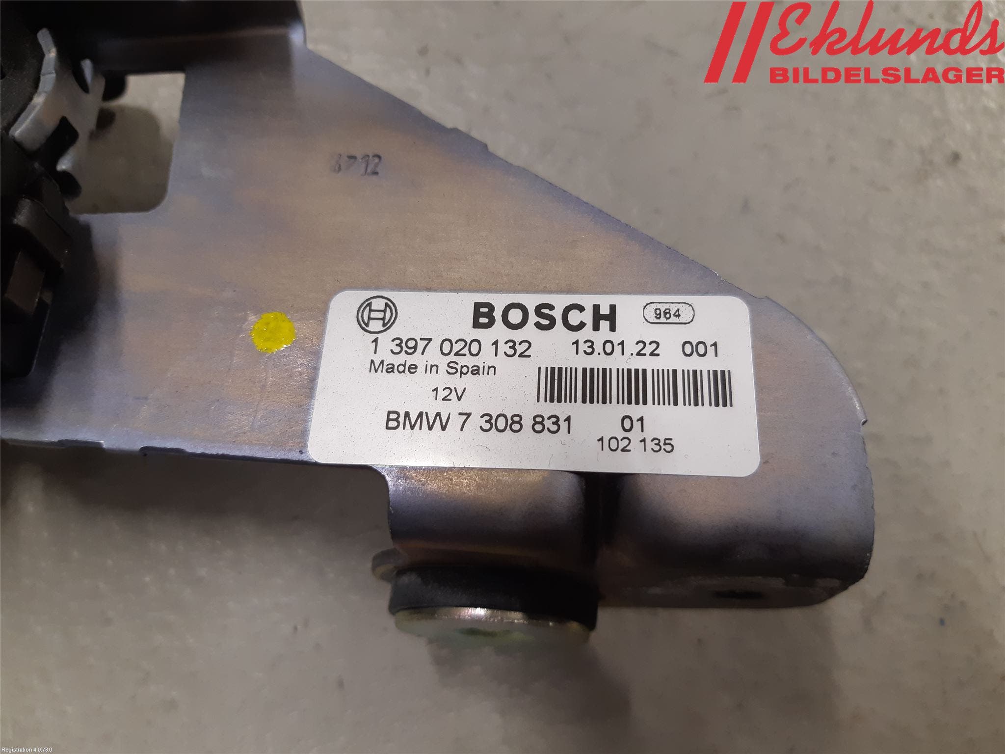 BMW 3 F30/F31/F80 12-19 Låskista Baklucka