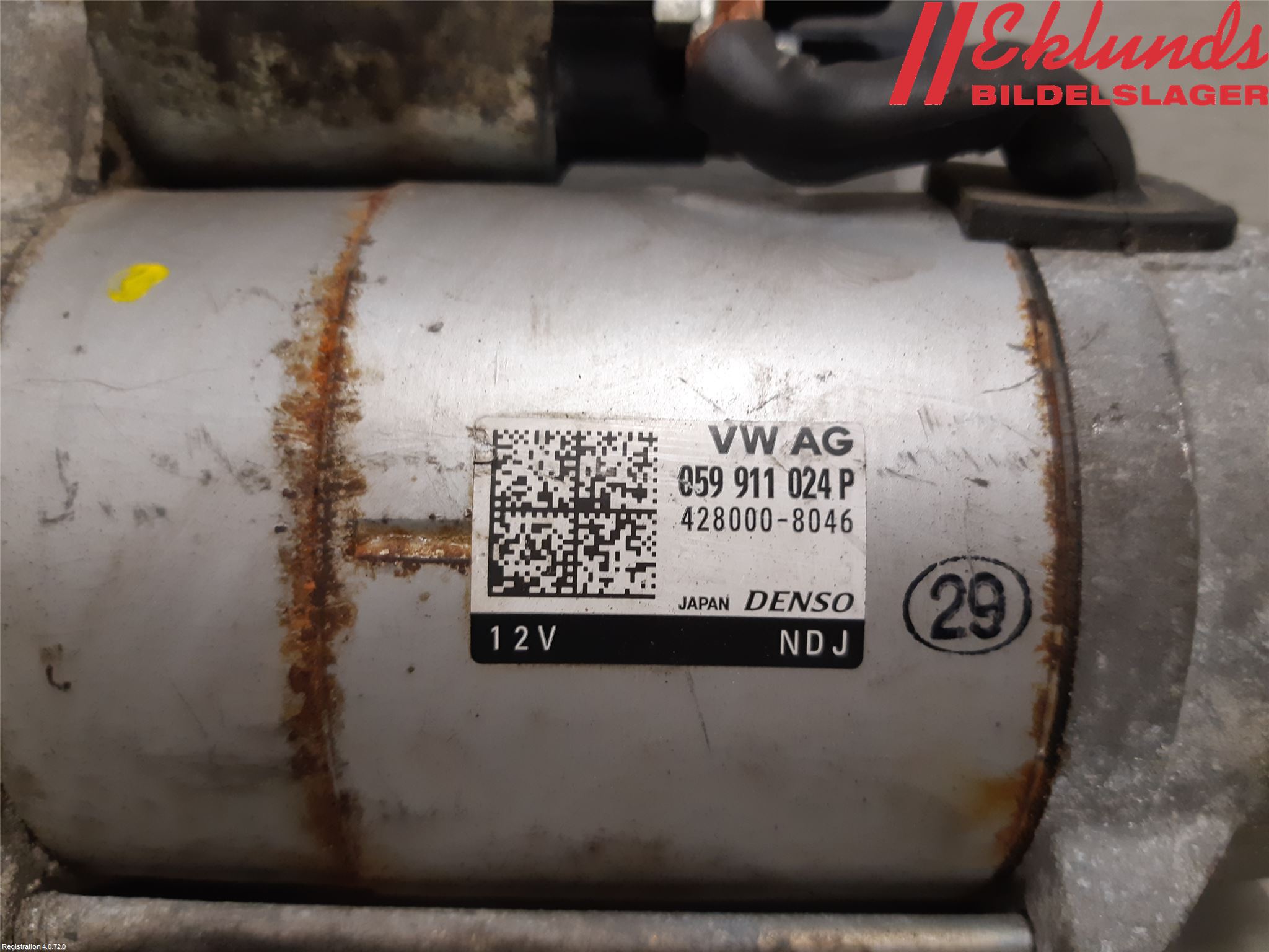 Audi A6 ALLROAD 12-18 Startmotor Diesel