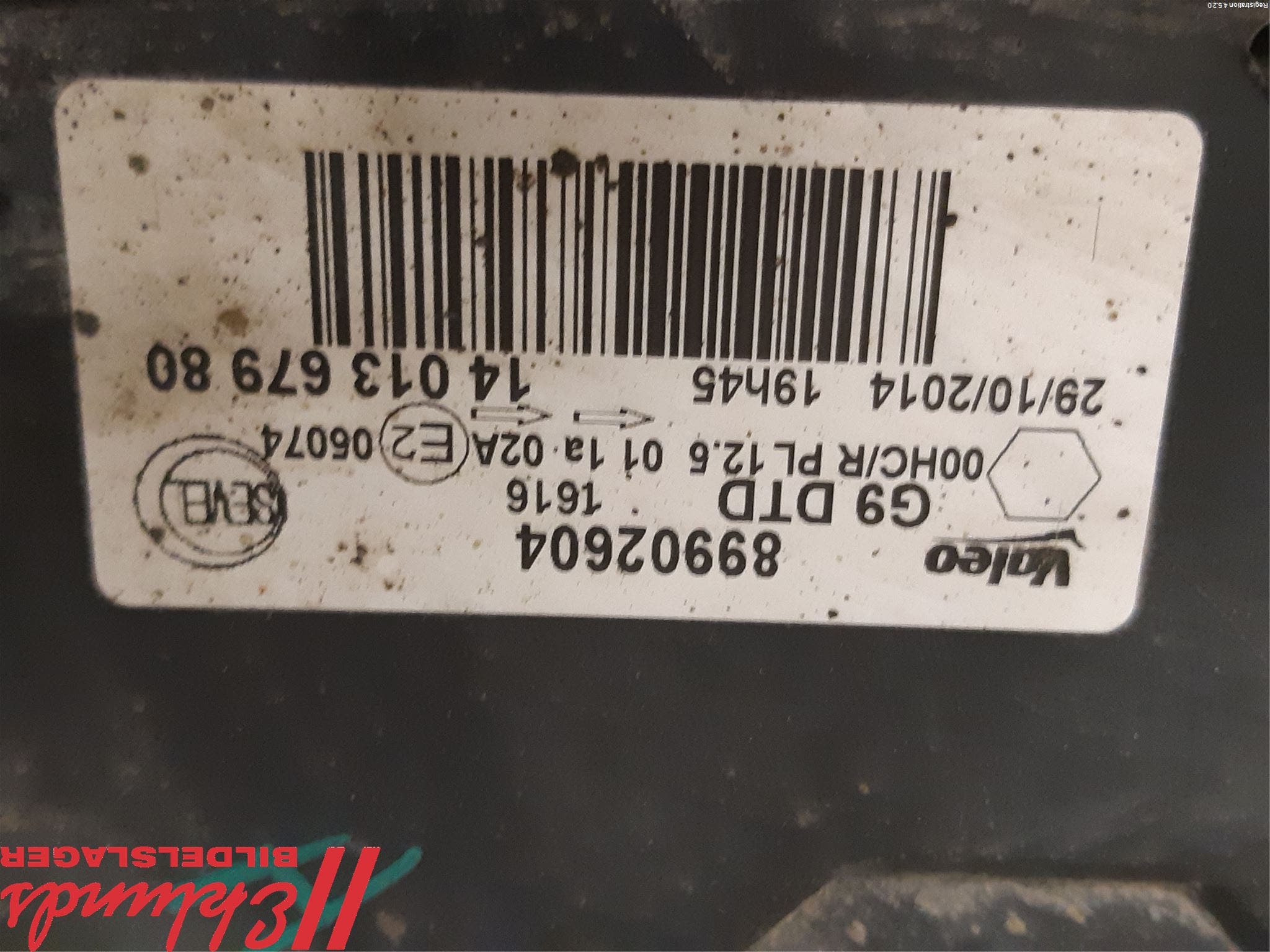 Peugeot EXPERT 07-14 Strålkastare Höger