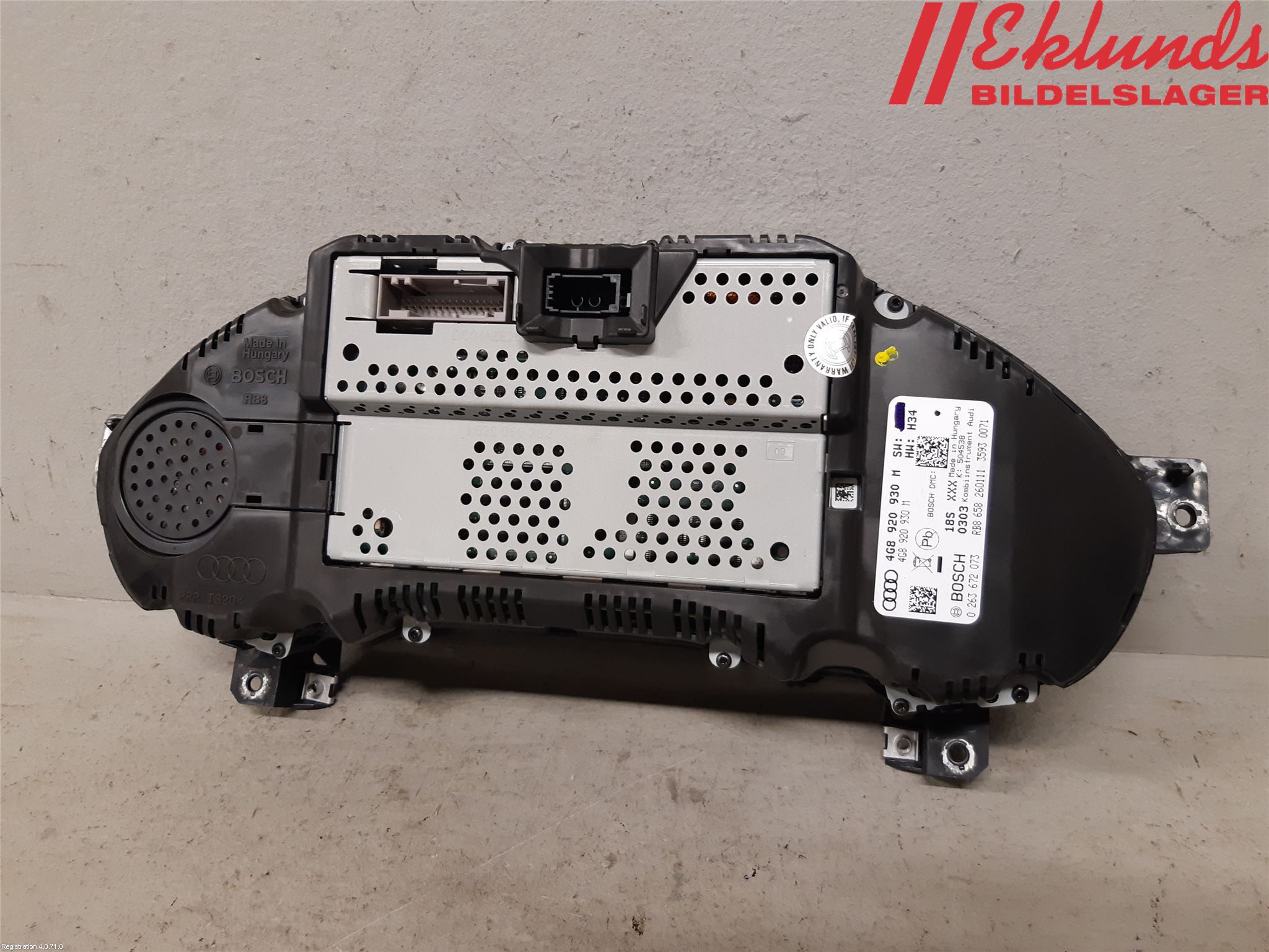 Audi A7/S7 4G 11-17 Instrument Komb