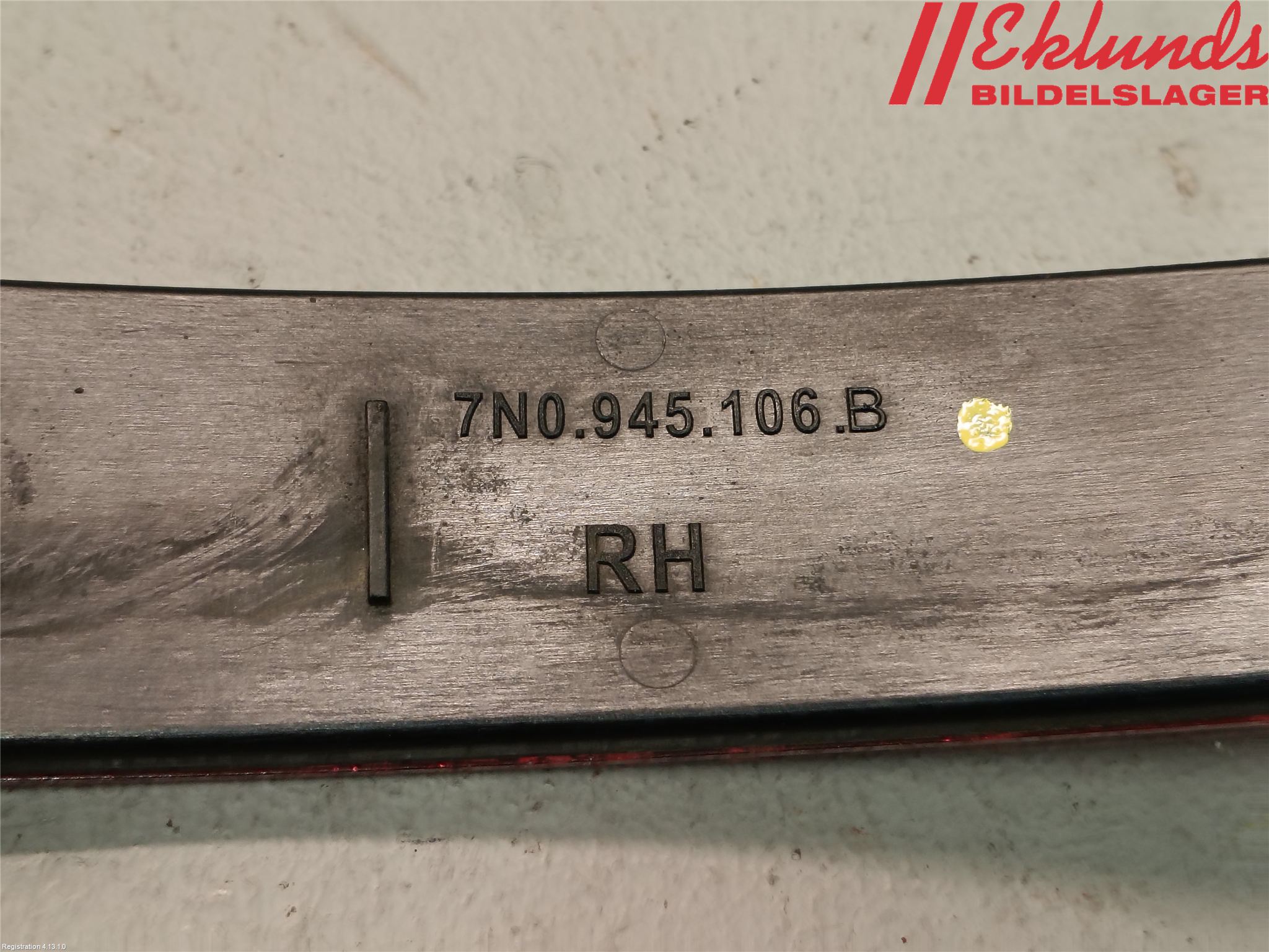 Volkswagen VW SHARAN 11- Dimljus/Reflex Bak