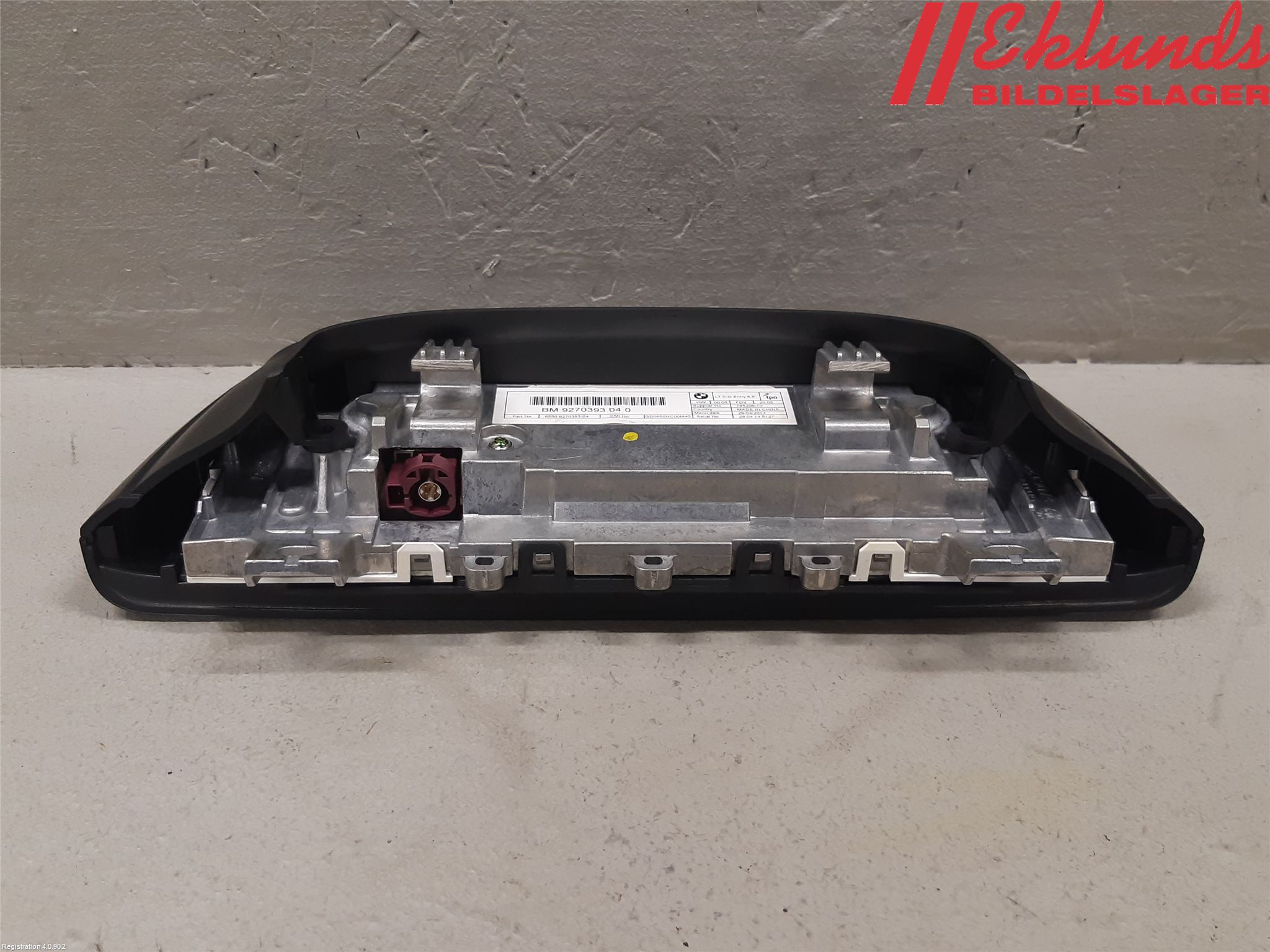 BMW 3 GT F34 13-19 Multifunktionsdisplay