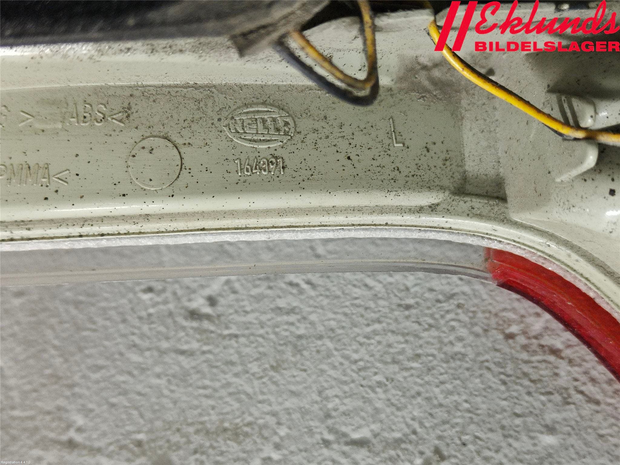 Volvo V70 08-13 Bakljus Lucka Vä