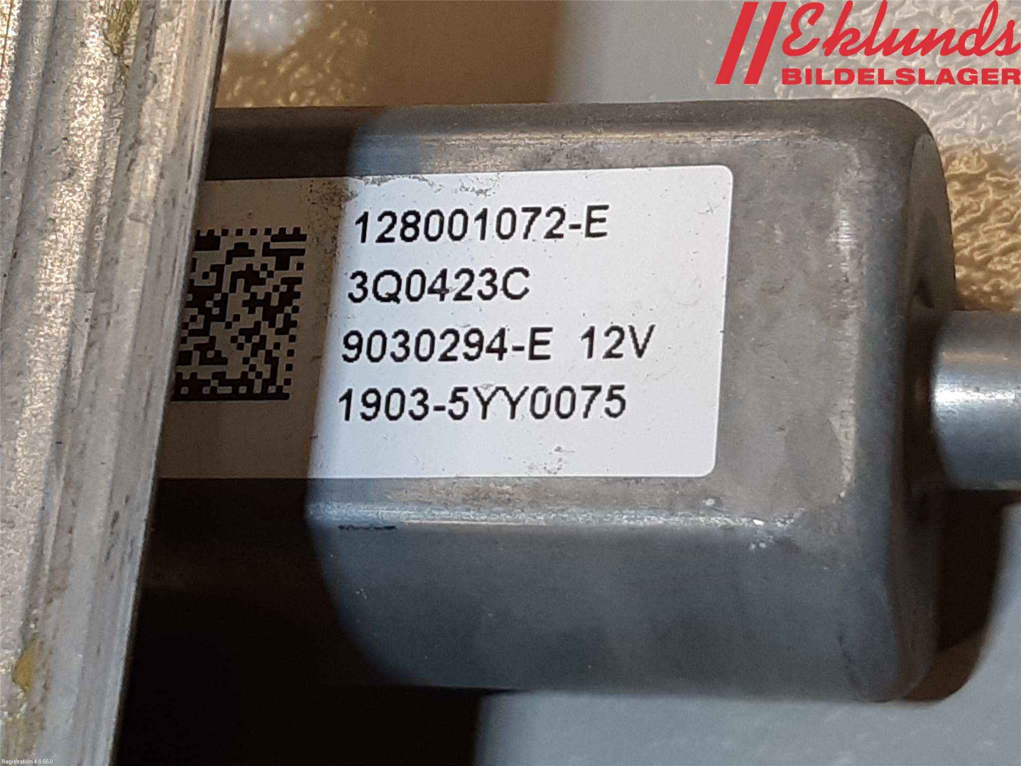 Dacia LODGY 12-18 Fönsterhiss El Kompl