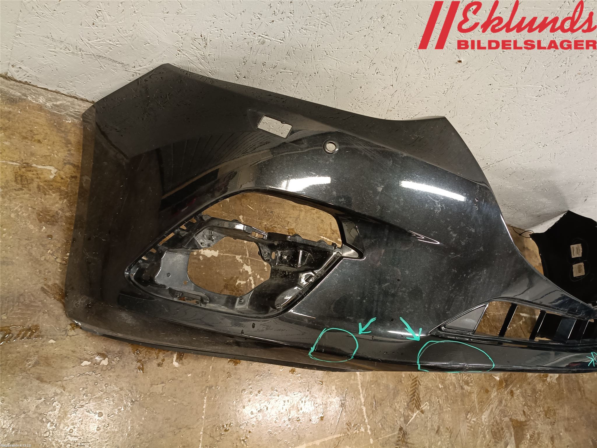 Mazda 3 III 14-19 Stötfångarbeklädnad Fram
