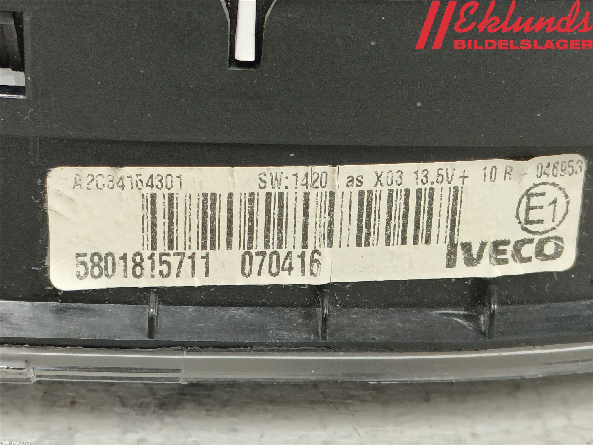 Iveco DAILY 14->> Instrument Komb