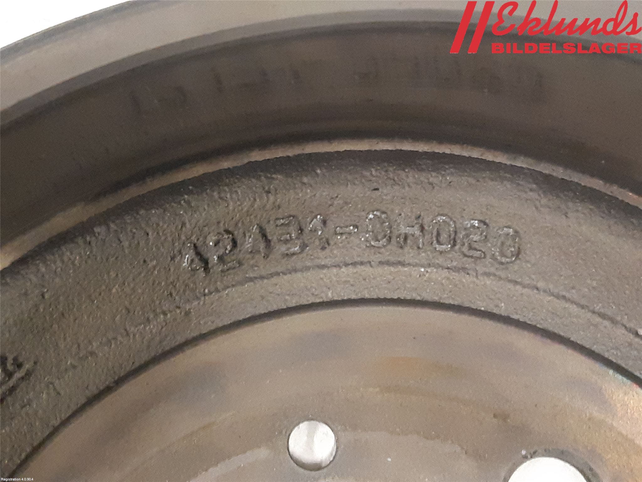 Toyota AYGO X AB70 22- Bromstrumma Bak