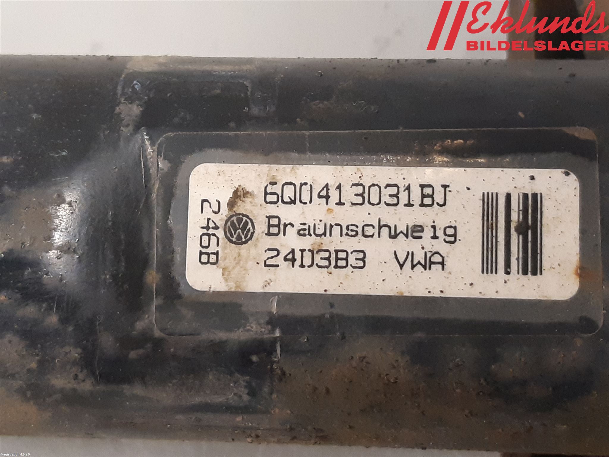 Skoda FABIA 07-14 Fjäderben Fram Vänster
