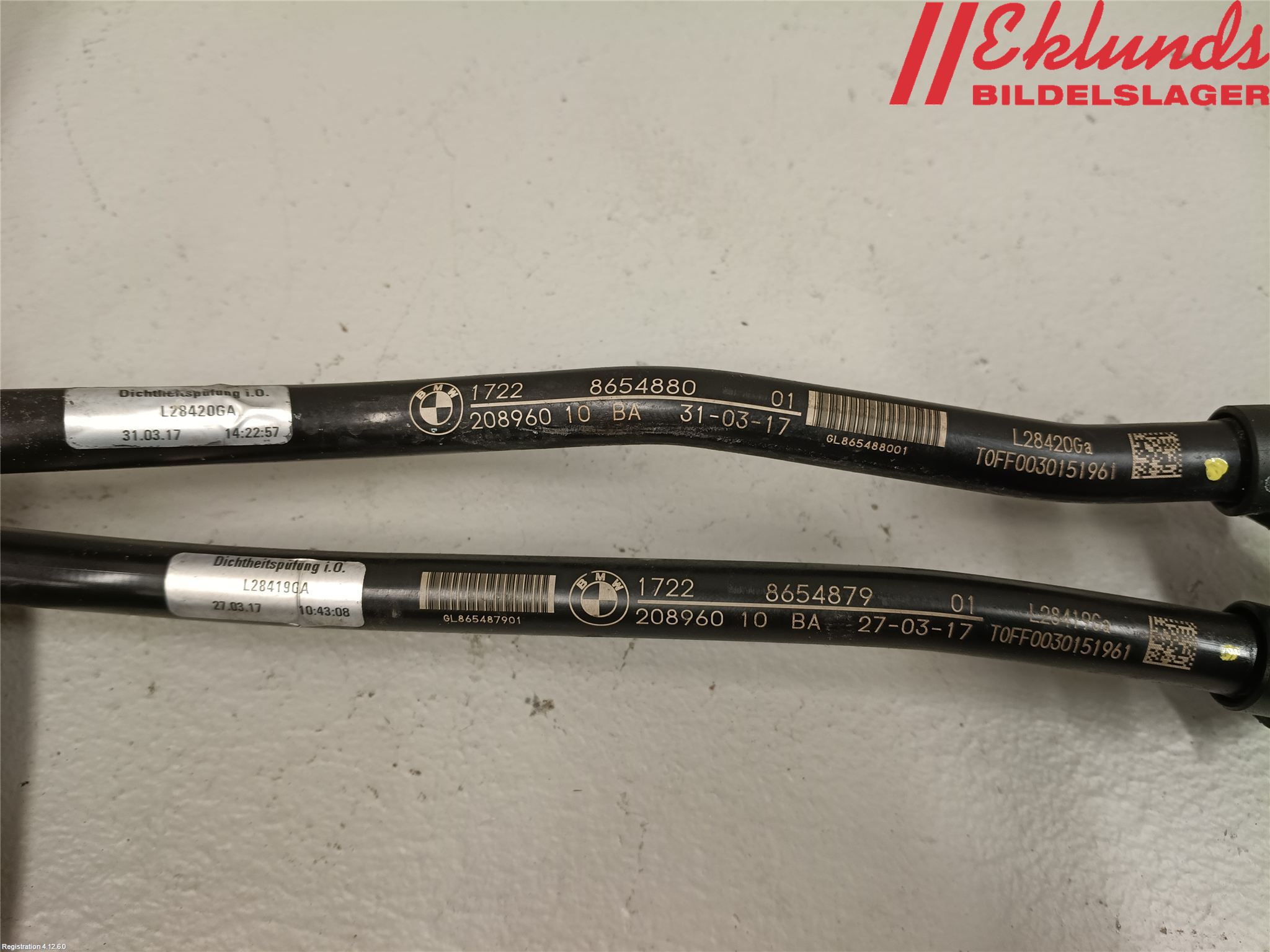 BMW 5 G30/G31/F90 17-23 Oljekylare Automat
