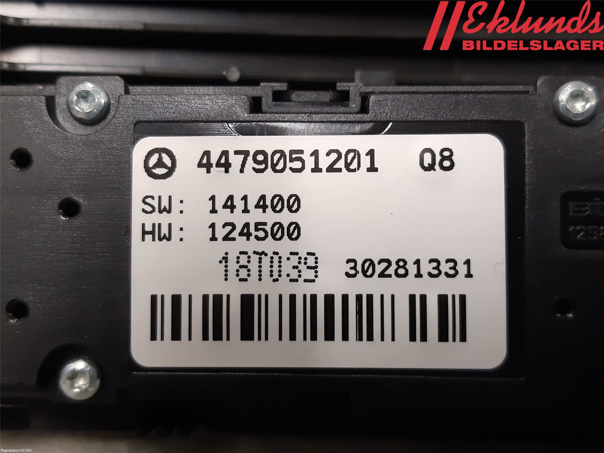 Mercedes-Benz MB VITO/V-KLASS (W640,W447,W448) 14- Strömställare Multifunktion