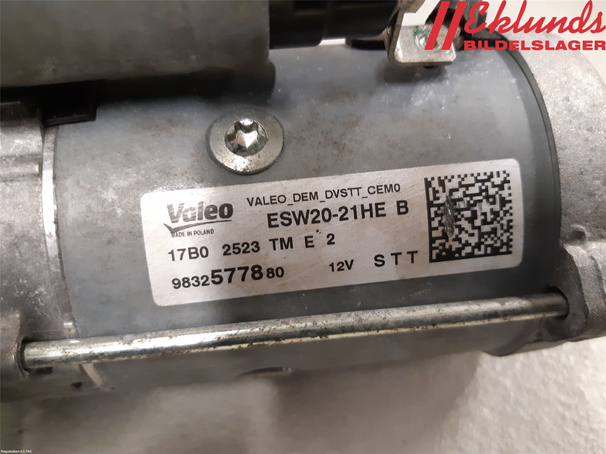 Citroen BERLINGO/E-BERLINGO 19- Startmotor Diesel