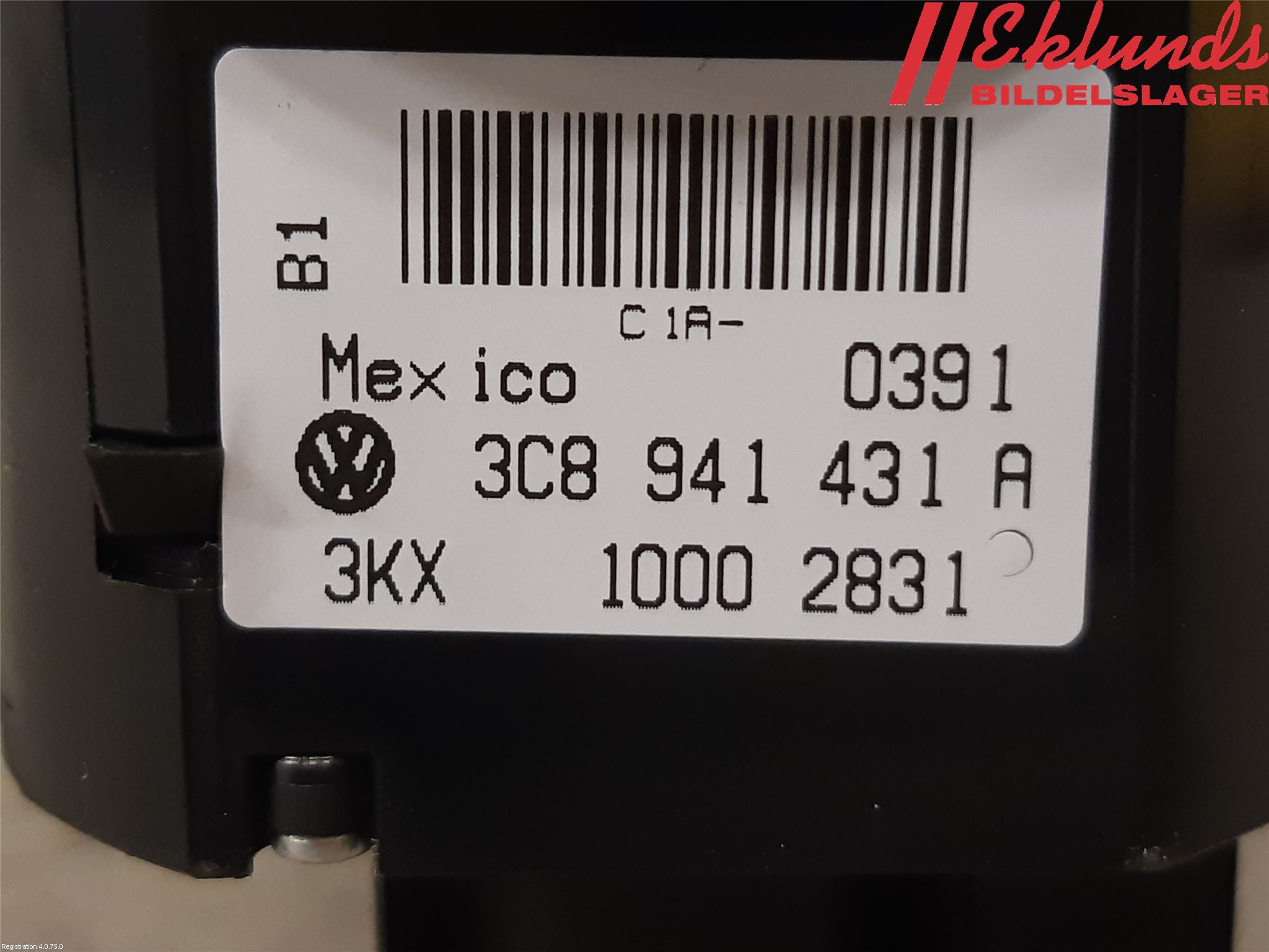 Volkswagen VW GOLF VI 09-13 Strömställare Ljus