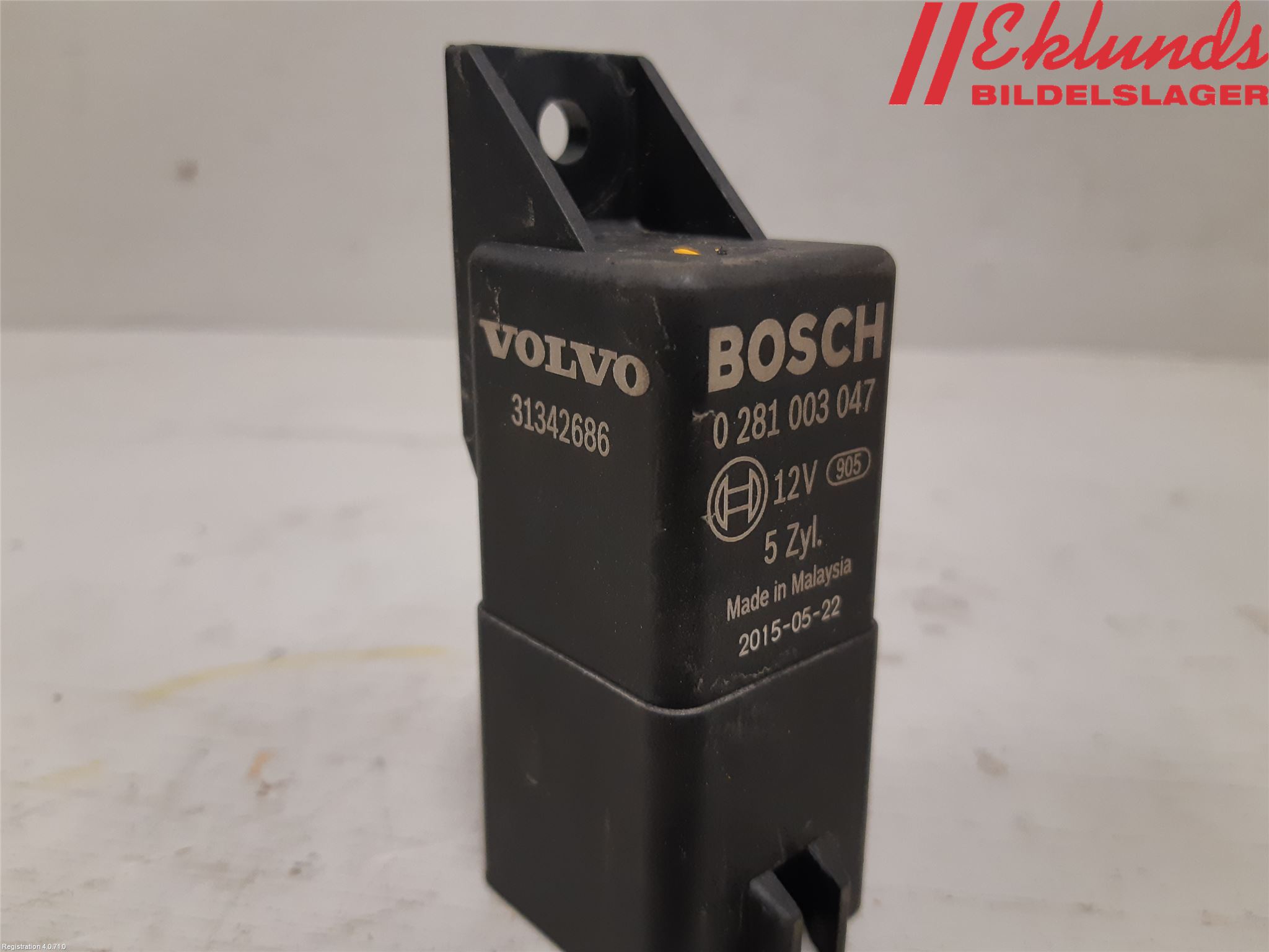 Volvo XC60 14-17 Relä Glödning Diesel