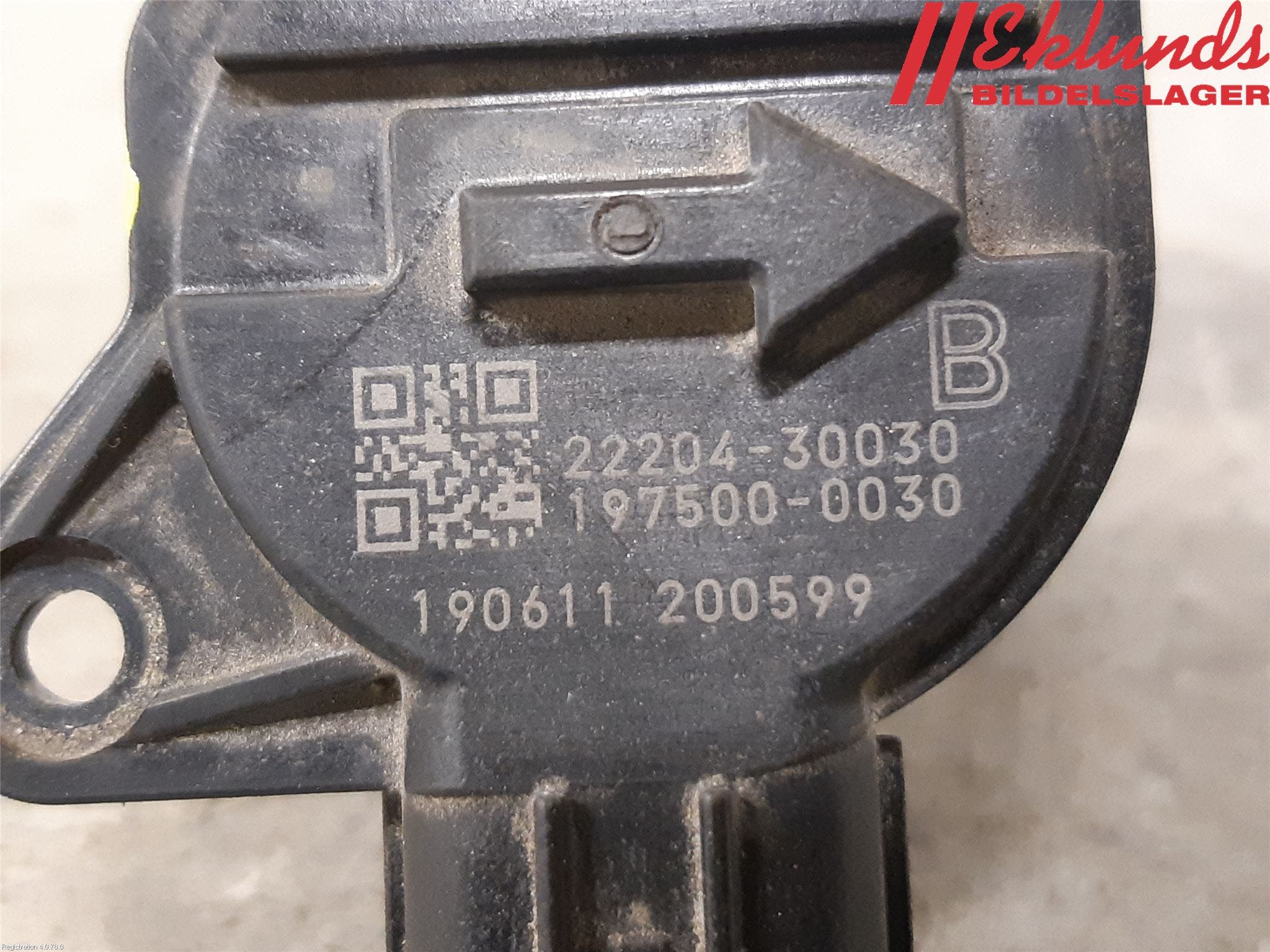 Toyota HILUX 16- Injluftmassamätare