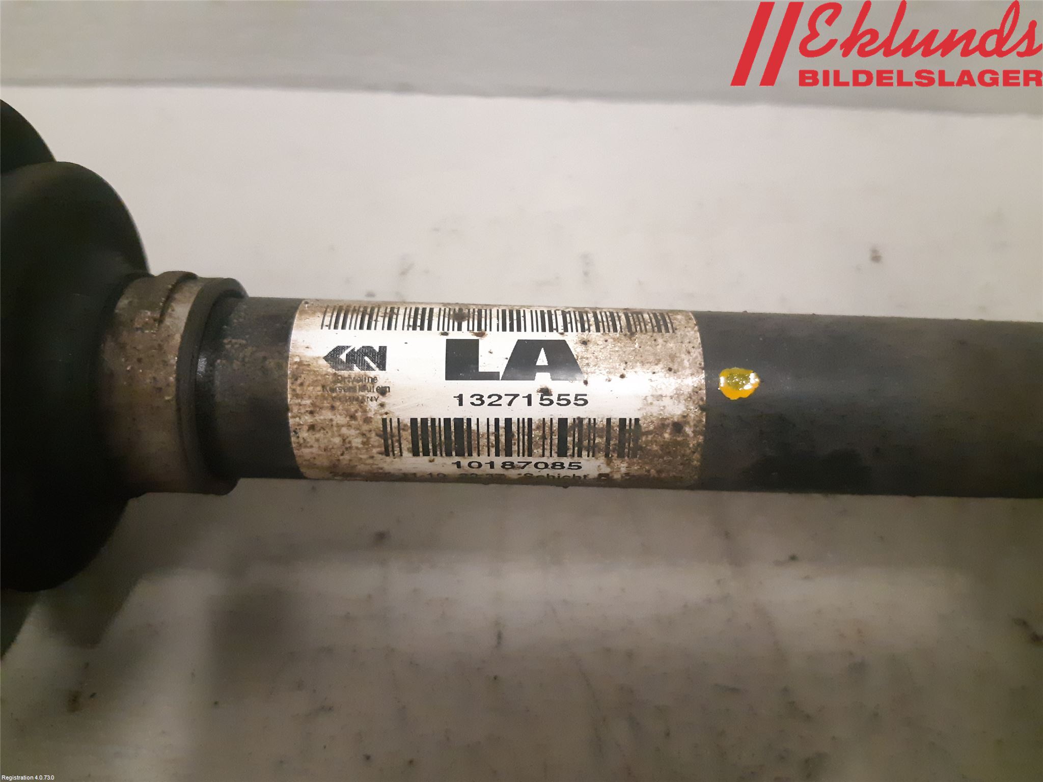 Opel ASTRA J 10-15 Drivaxel Fram Vänster