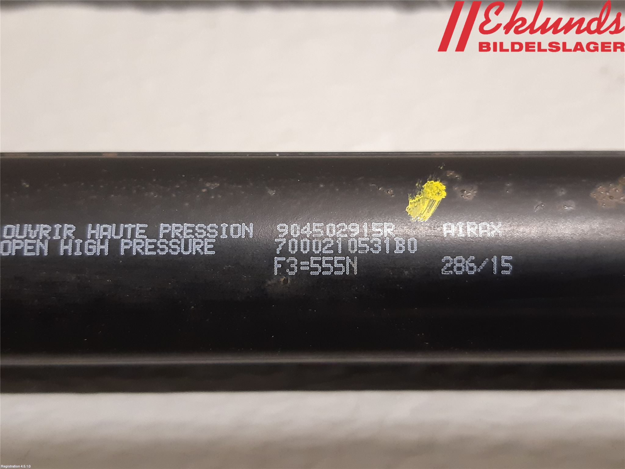 Renault ZOE/E-TECH 13- Gasfjäder Baklucka