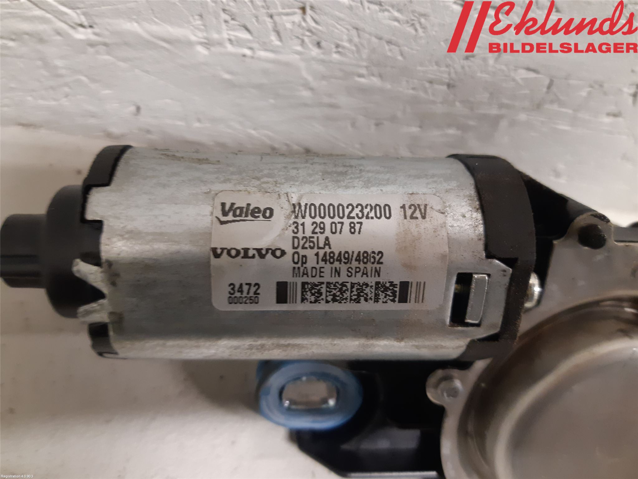 Volvo XC70 08-13 Torkarmotor Baklucka