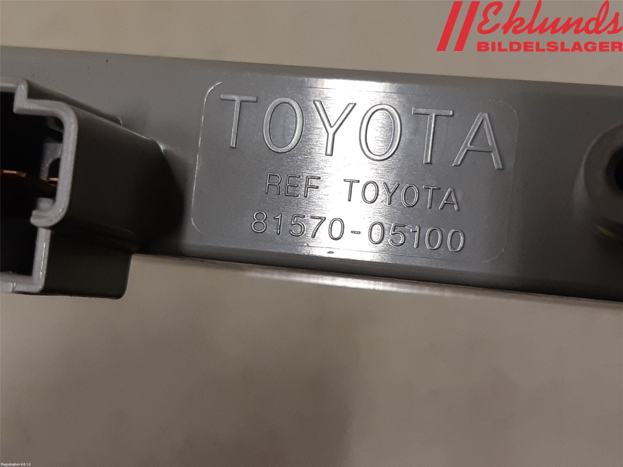 Toyota VERSO 09-18 Bromsljus Bakruta