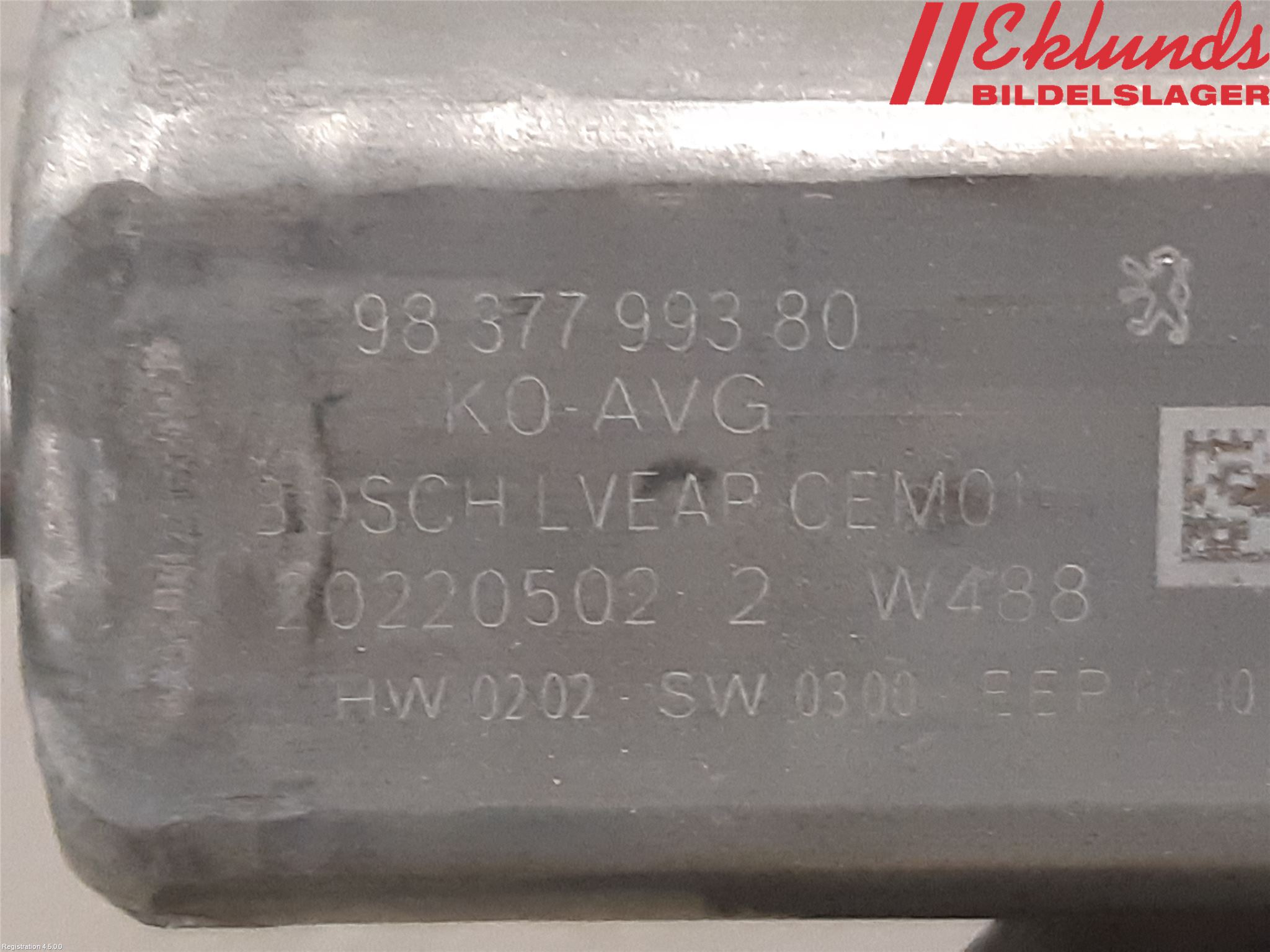 Citroen JUMPY/E-JUMPY 16- Fönsterhiss El Kompl