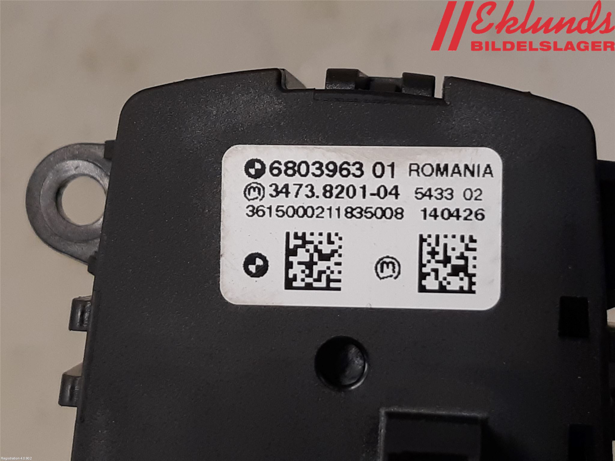 BMW 5 F10/F11/F18 09-17 Strömställare Ljus