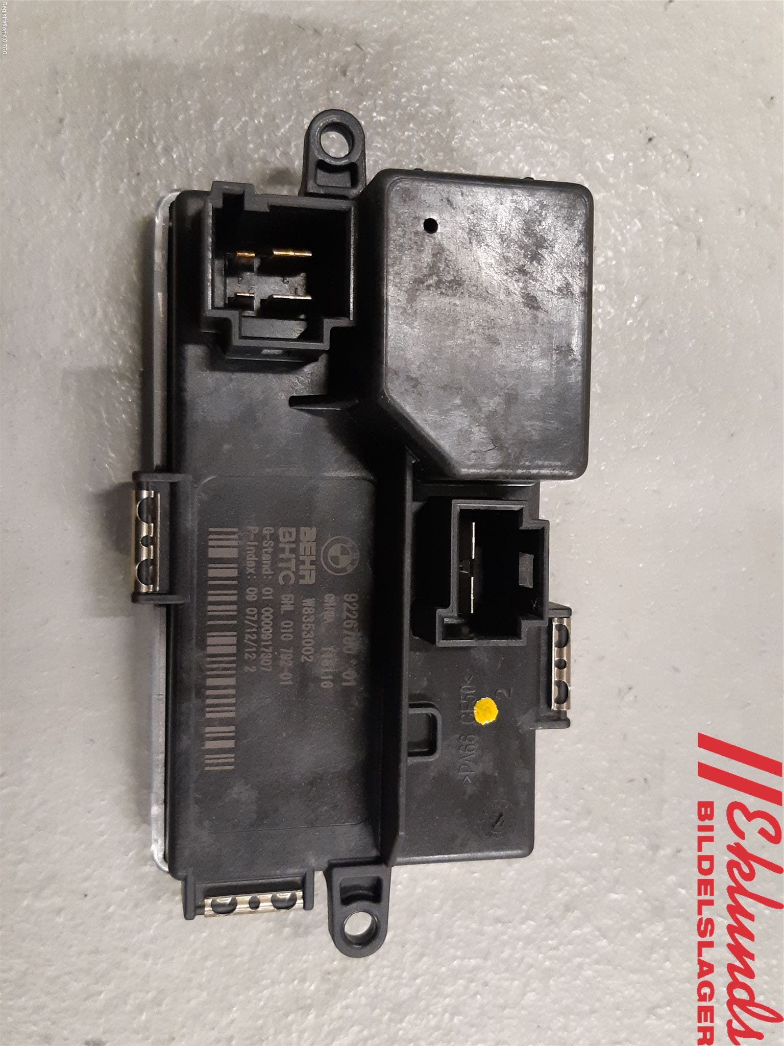 BMW 5 F10/F11/F18 09-17 Värmefläktsmotstånd