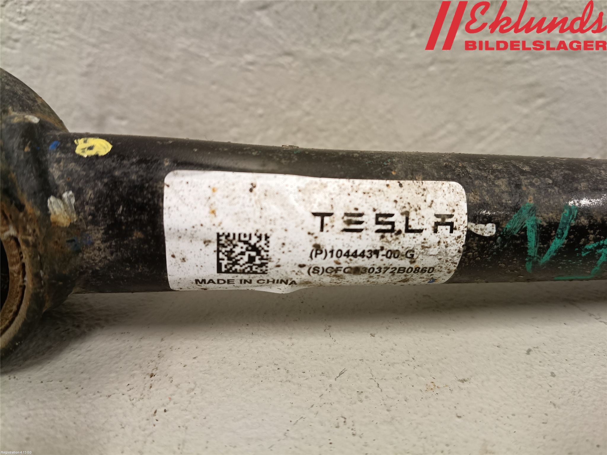 Tesla MODEL 3 17- Bärarm Bak Vänster