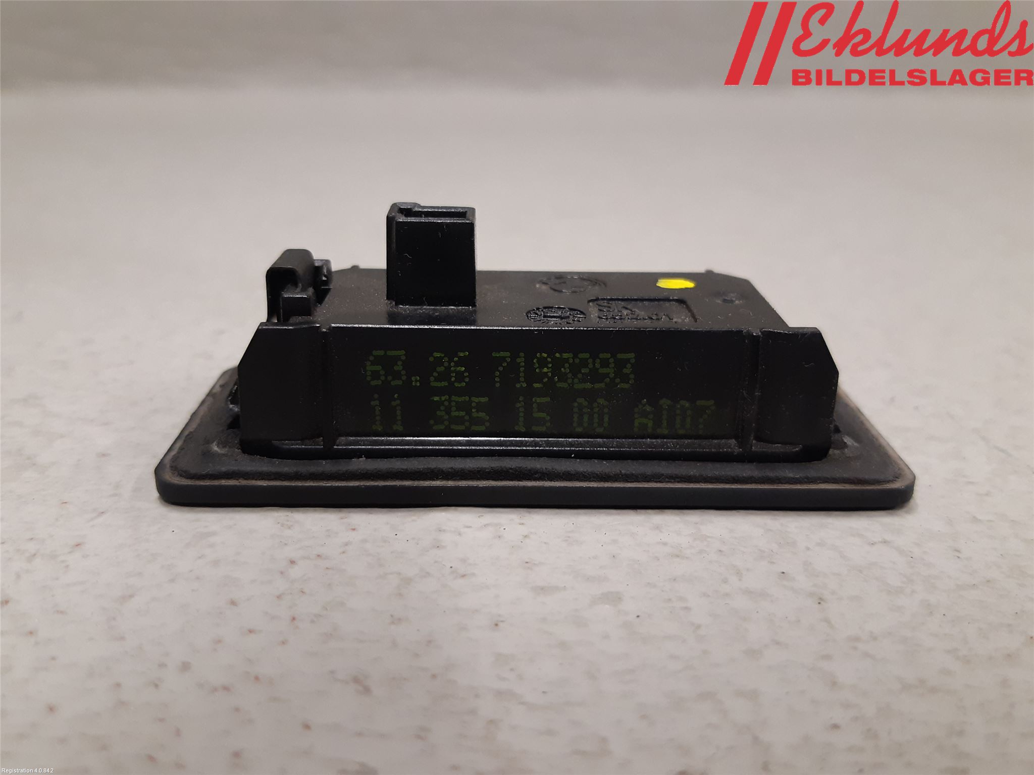 BMW 5 F10/F11/F18 09-17 Skylt Belysning