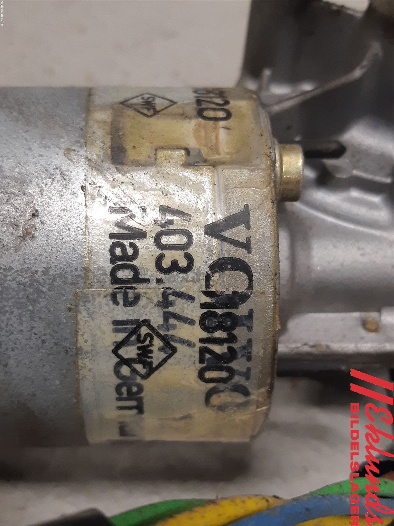 Volvo 740 88-92 Torkarmotor Vindruta