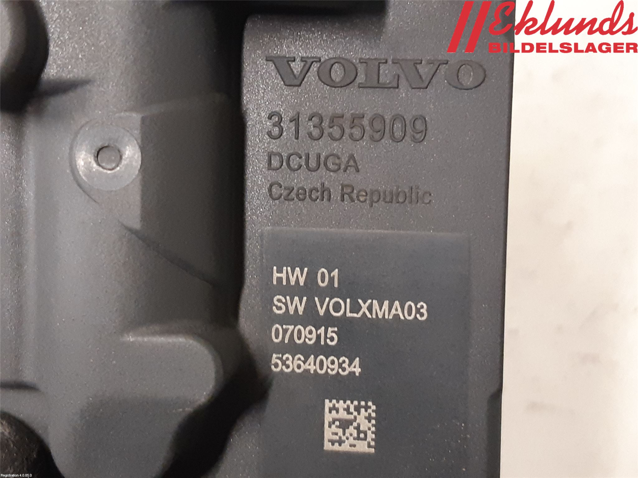 Volvo XC90/RECHARGE 16- Styrenhet Övrigt