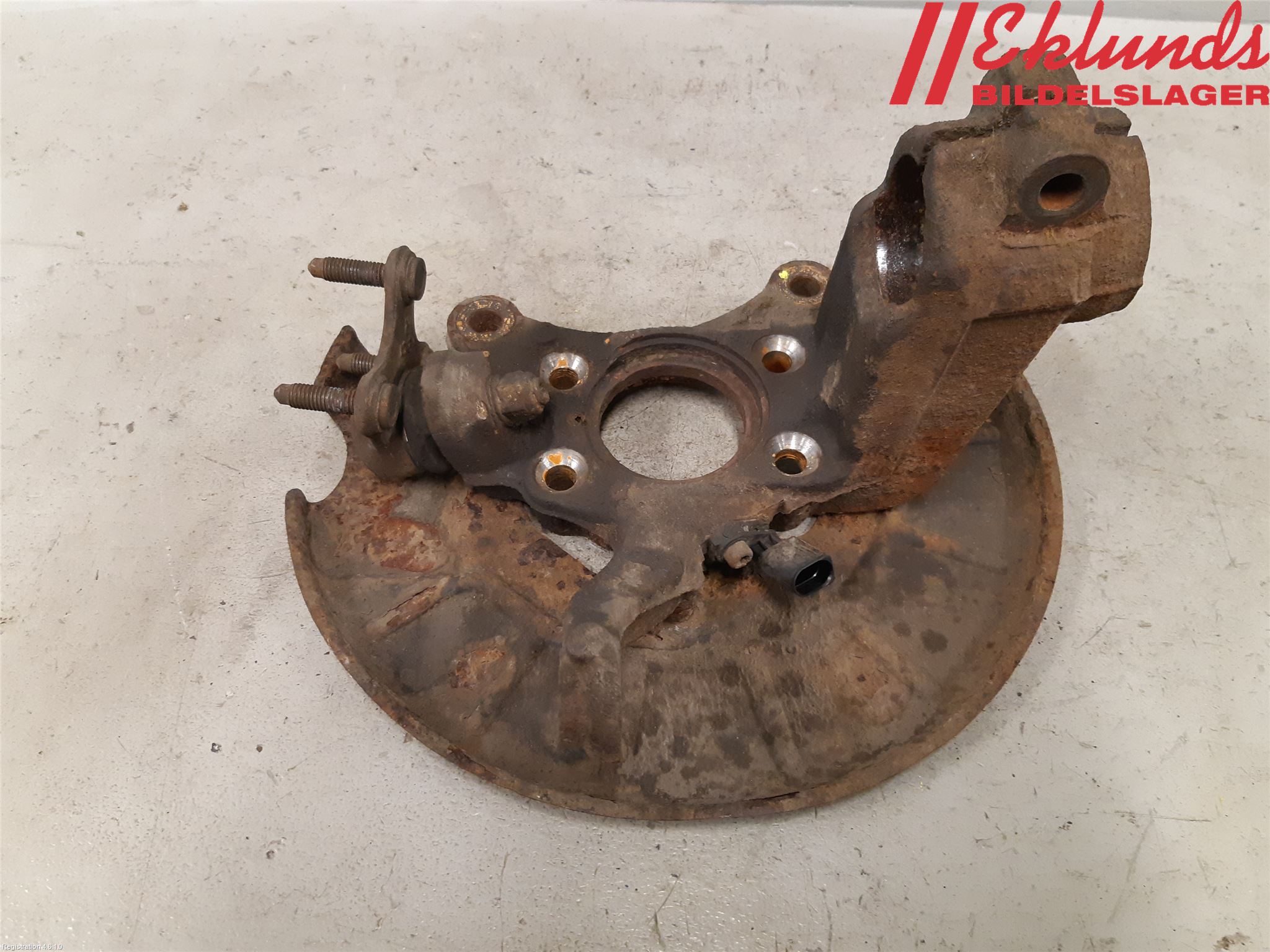 Volkswagen VW CADDY 11-15 Styrspindel Lagerhus Hö