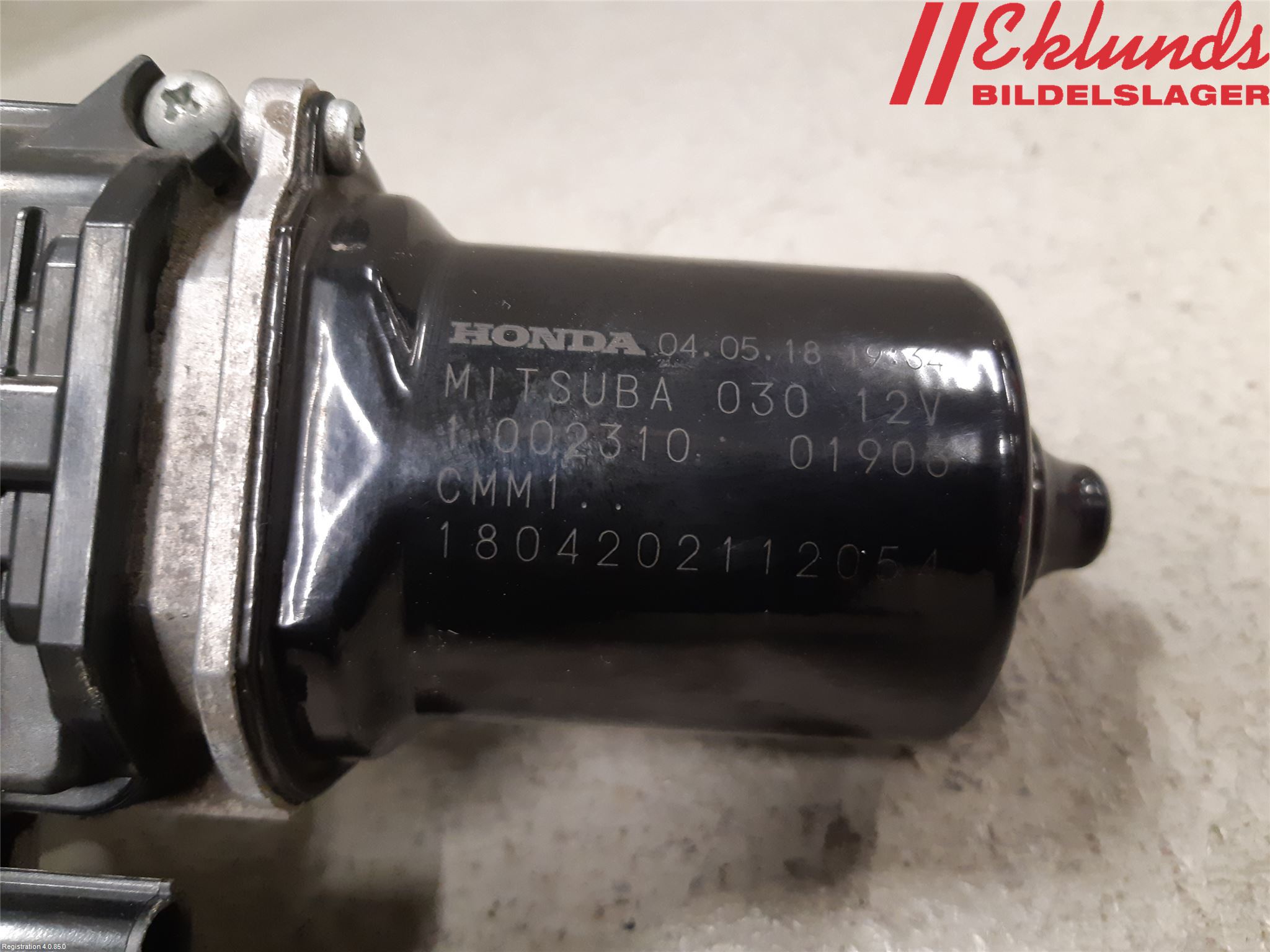 Honda CIVIC 17-22 Torkarmotor Vindruta