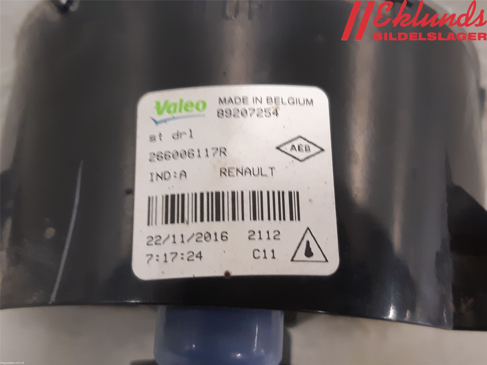 Mercedes-Benz MB CITAN (W415) 13-21 Dimljus-Varselljus Fram