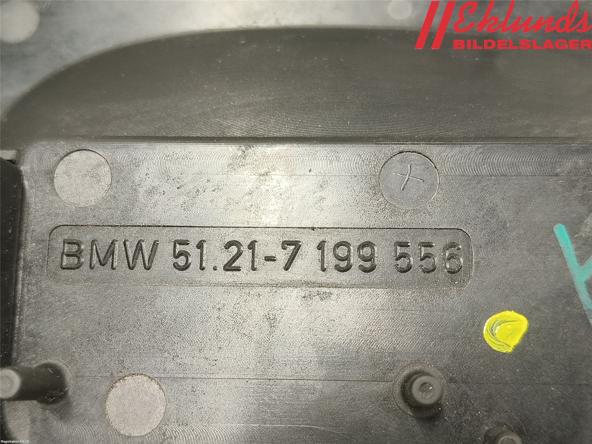 BMW 5 E60/61 Sed/Tou 02-10 Dörrhandtag Yttre Hö