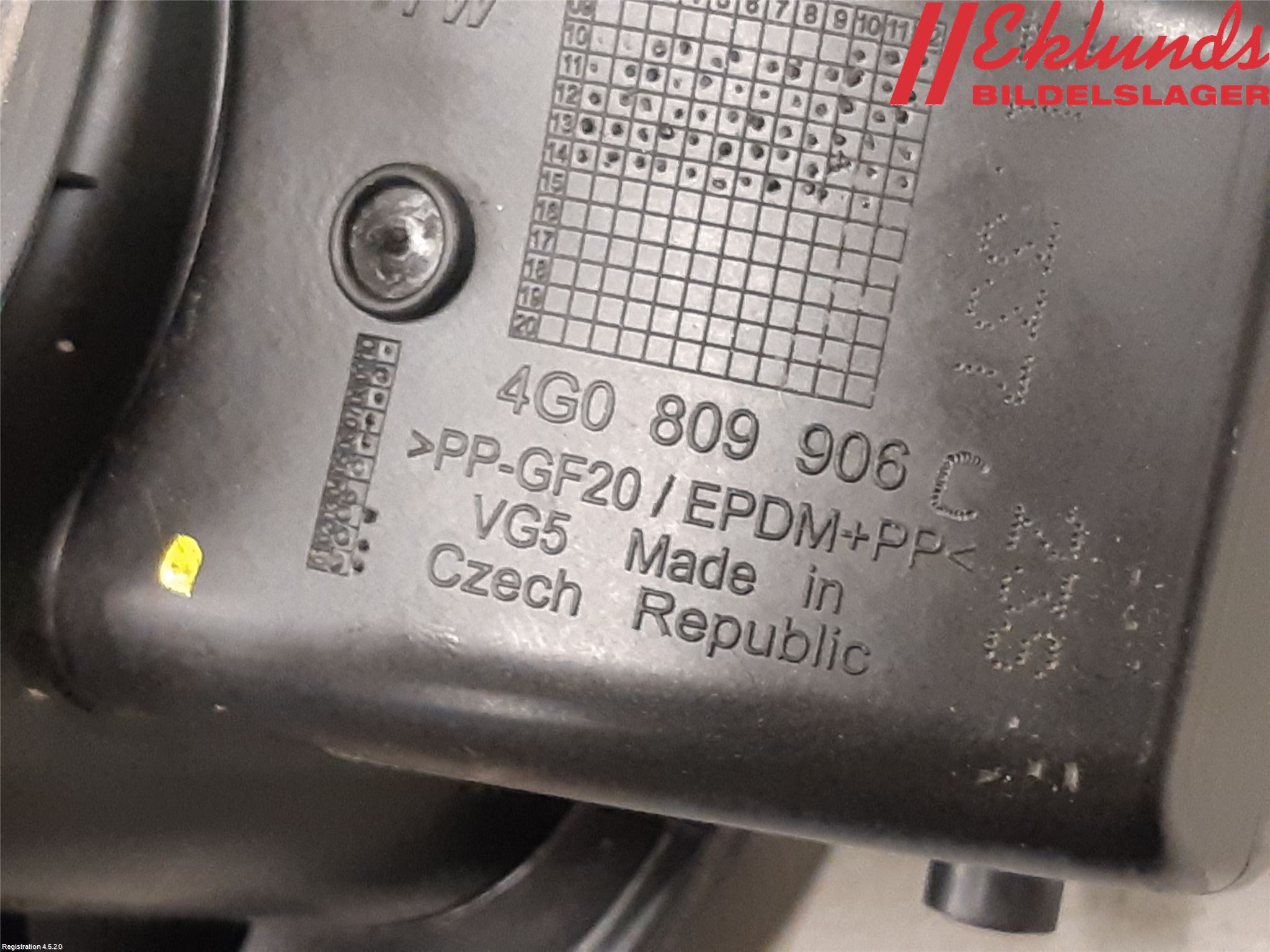 Audi A6/S6 4G 11-18 Tanklucka